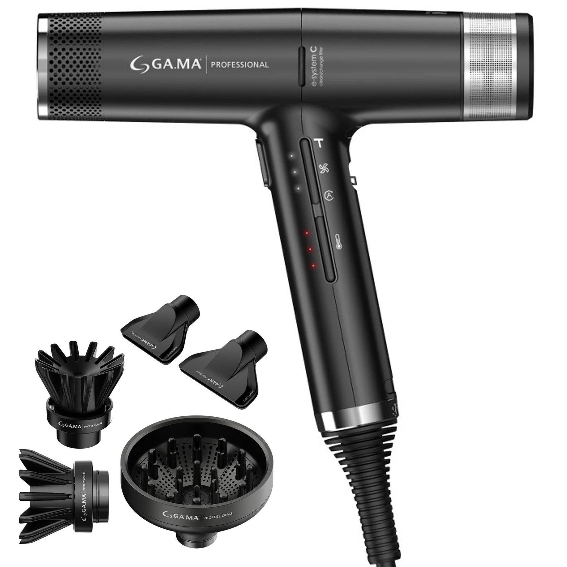 Gama Asciugacapelli iQ3 Perfetto 1600W - Nero