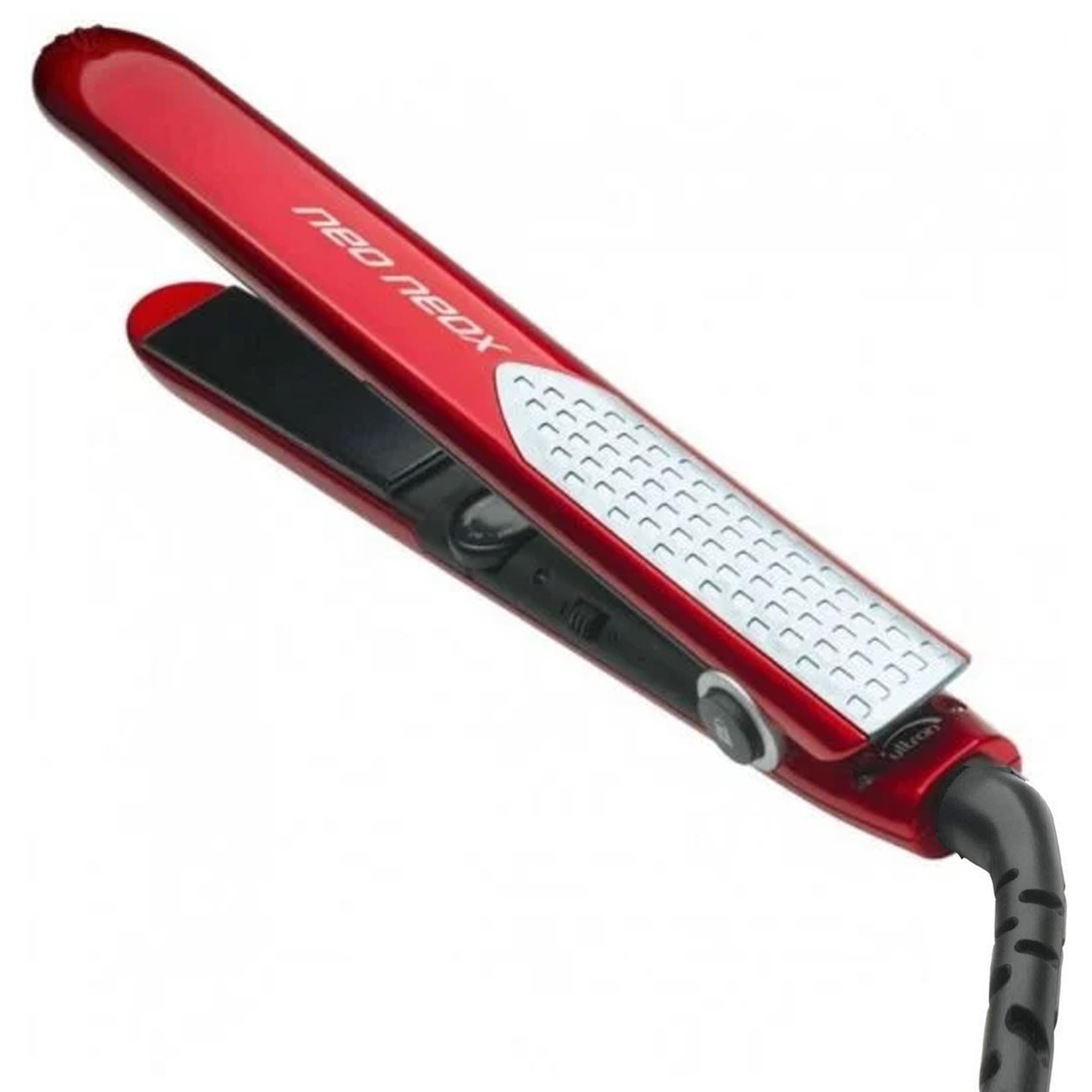 Original Neo Neox Piastra per Capelli in Ceramica - Rosso Argento