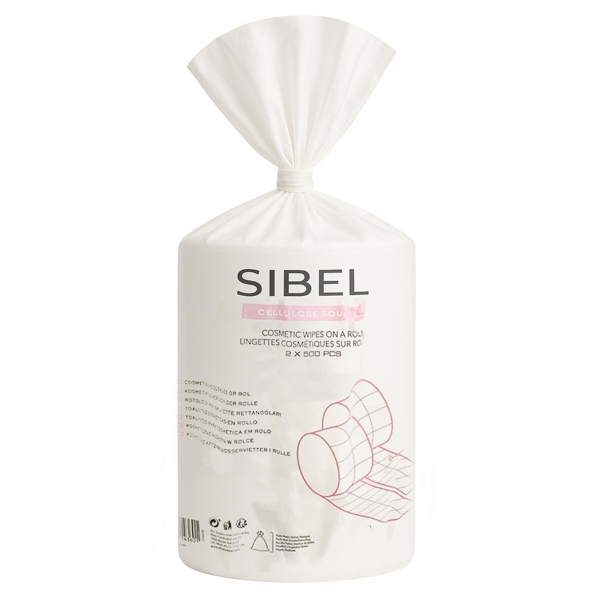 Sibel Pad Quadrati in Cellulosa - 2x500pz