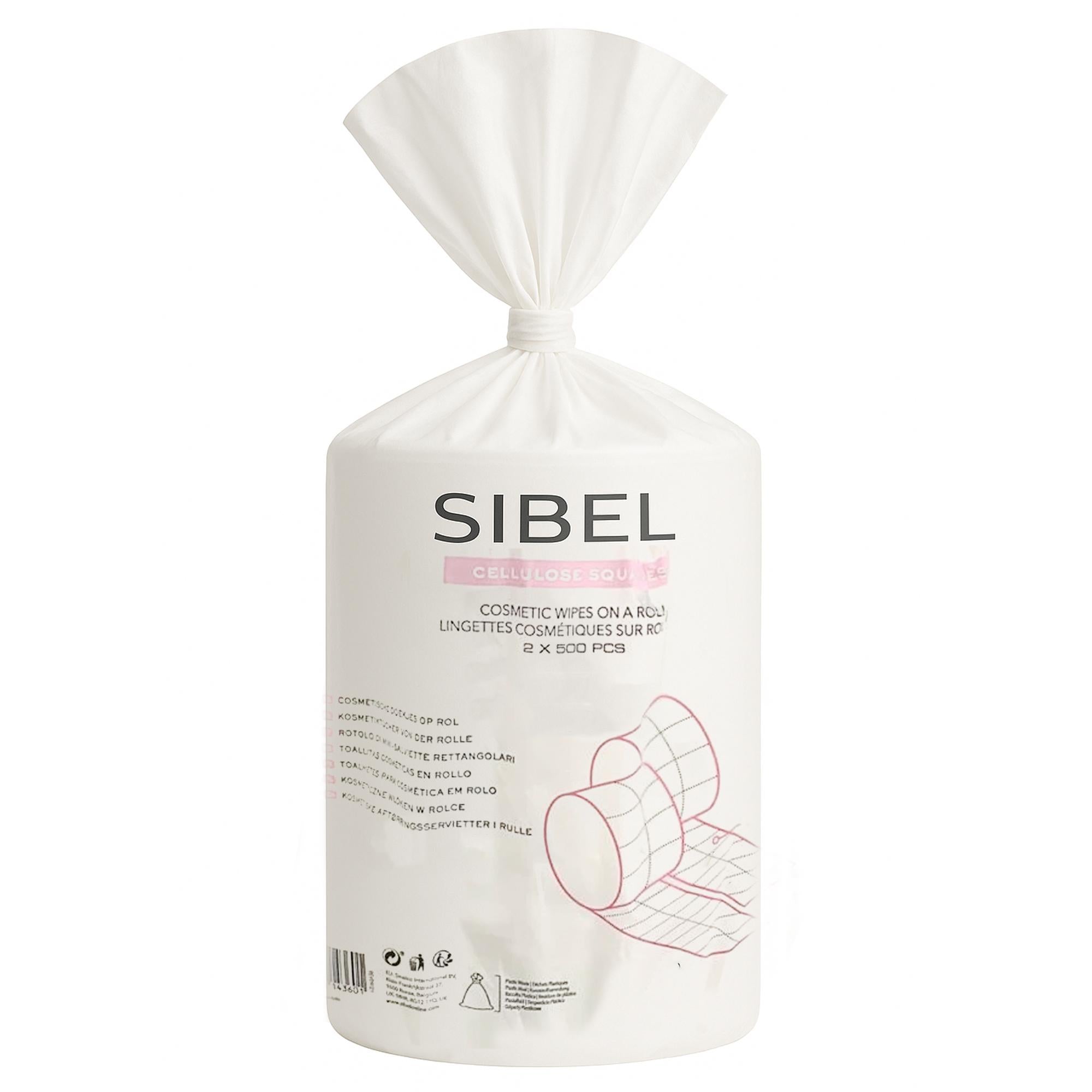 Sibel Pad Quadrati in Cellulosa - 2x500pz