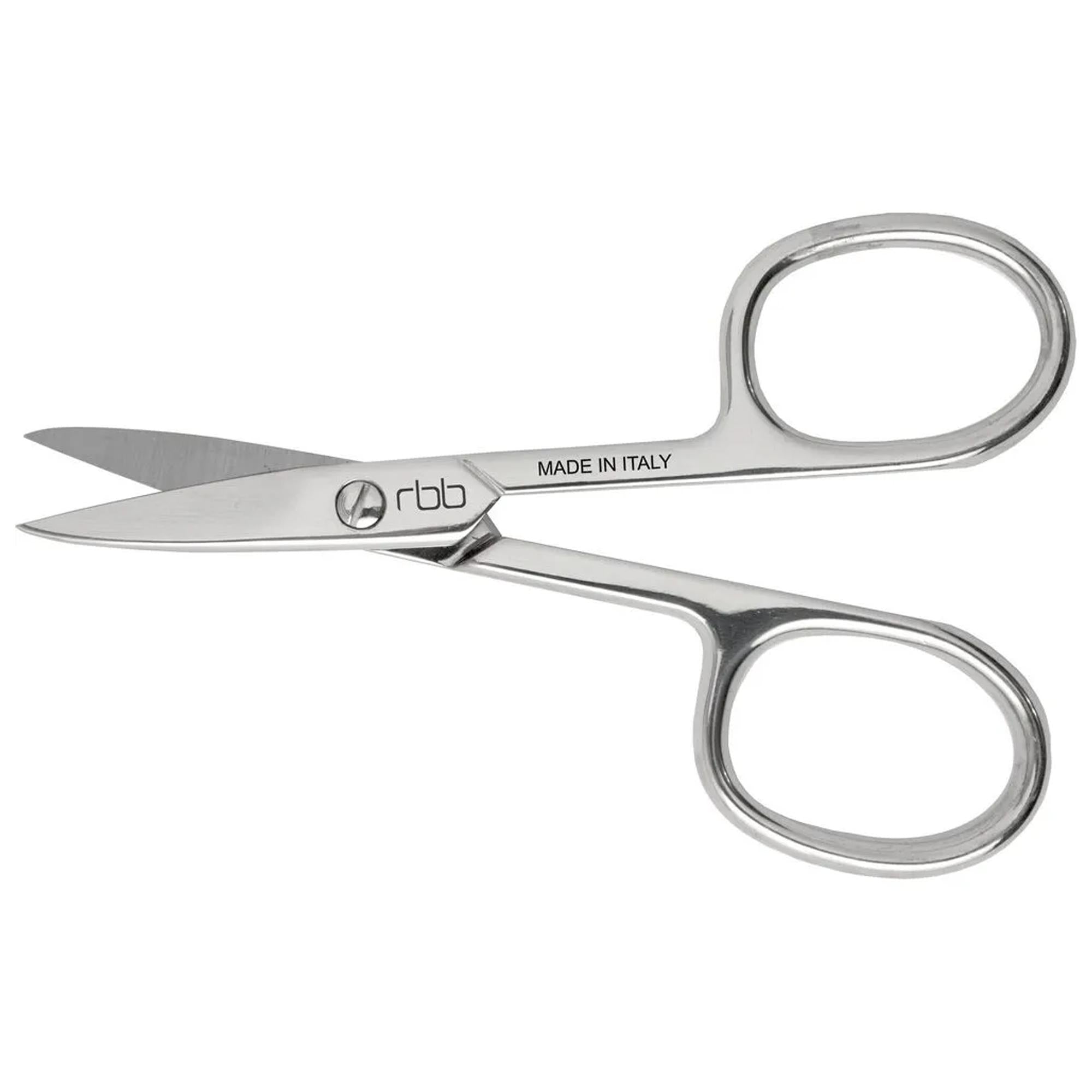 RBB Professional Forbicina Unghie Curva Acciaio Inox - 3.5