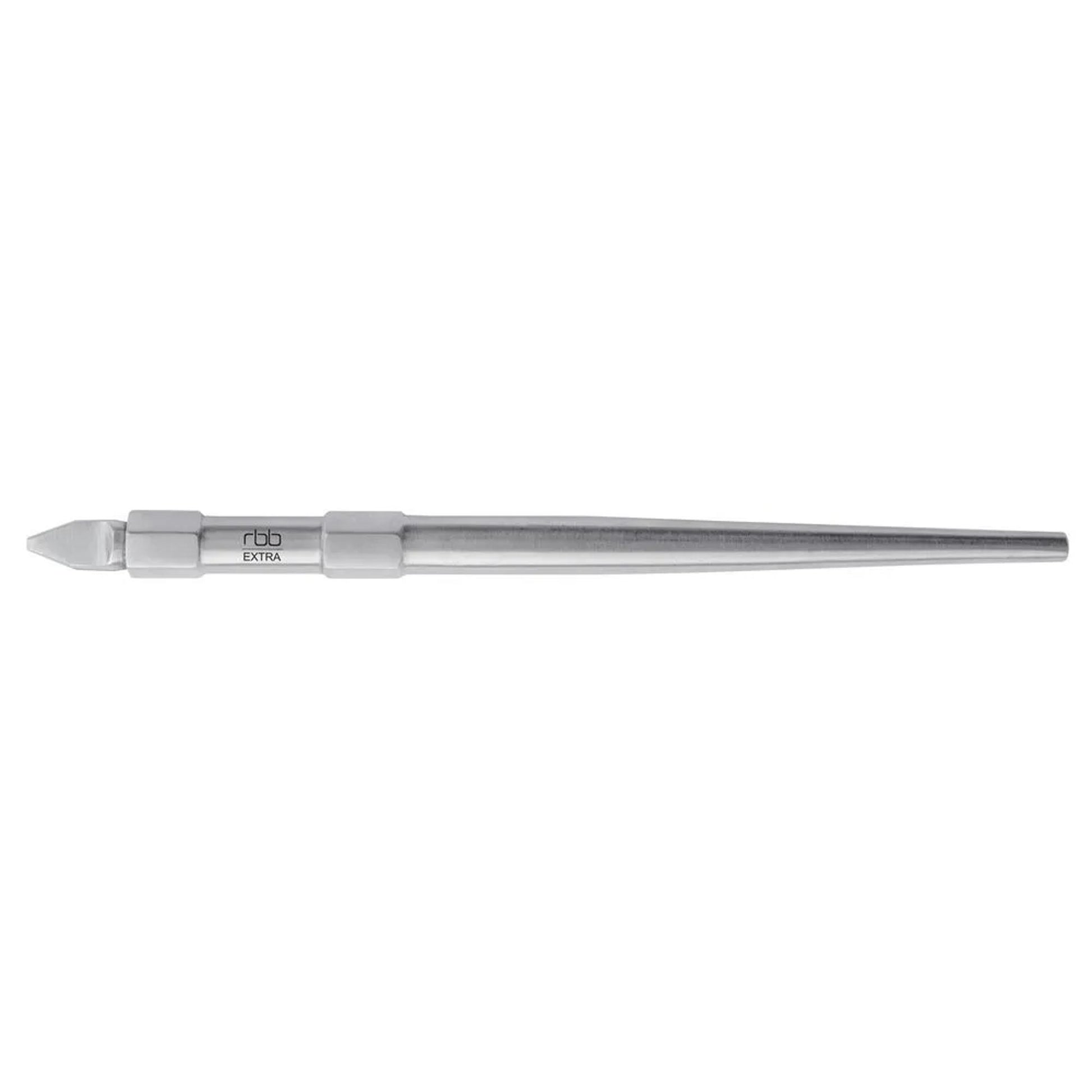 RBB Professional Manico per Lama Sgorbia in Acciaio Inox