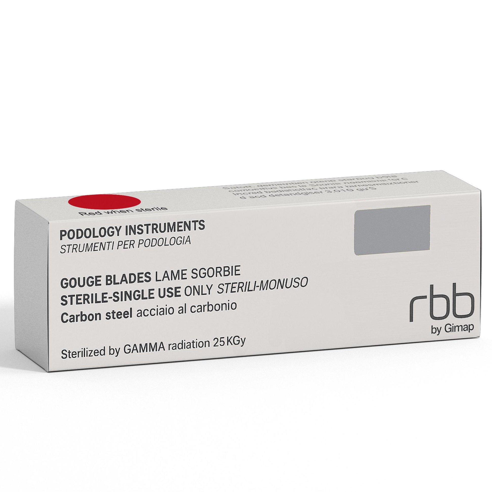 RBB Professional Lame Sgorbie Sterili - 20pz