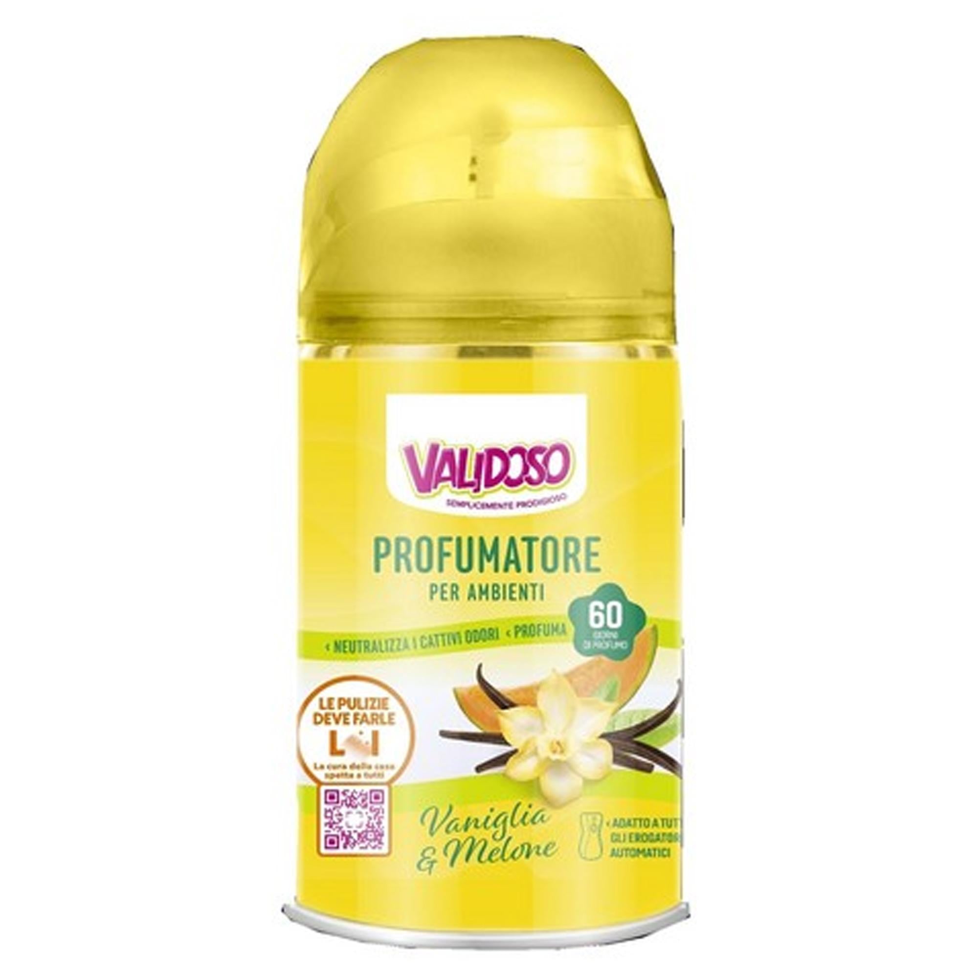 Validoso Deodorante per Erogatori Automatici 250ml - Vaniglia e Melone
