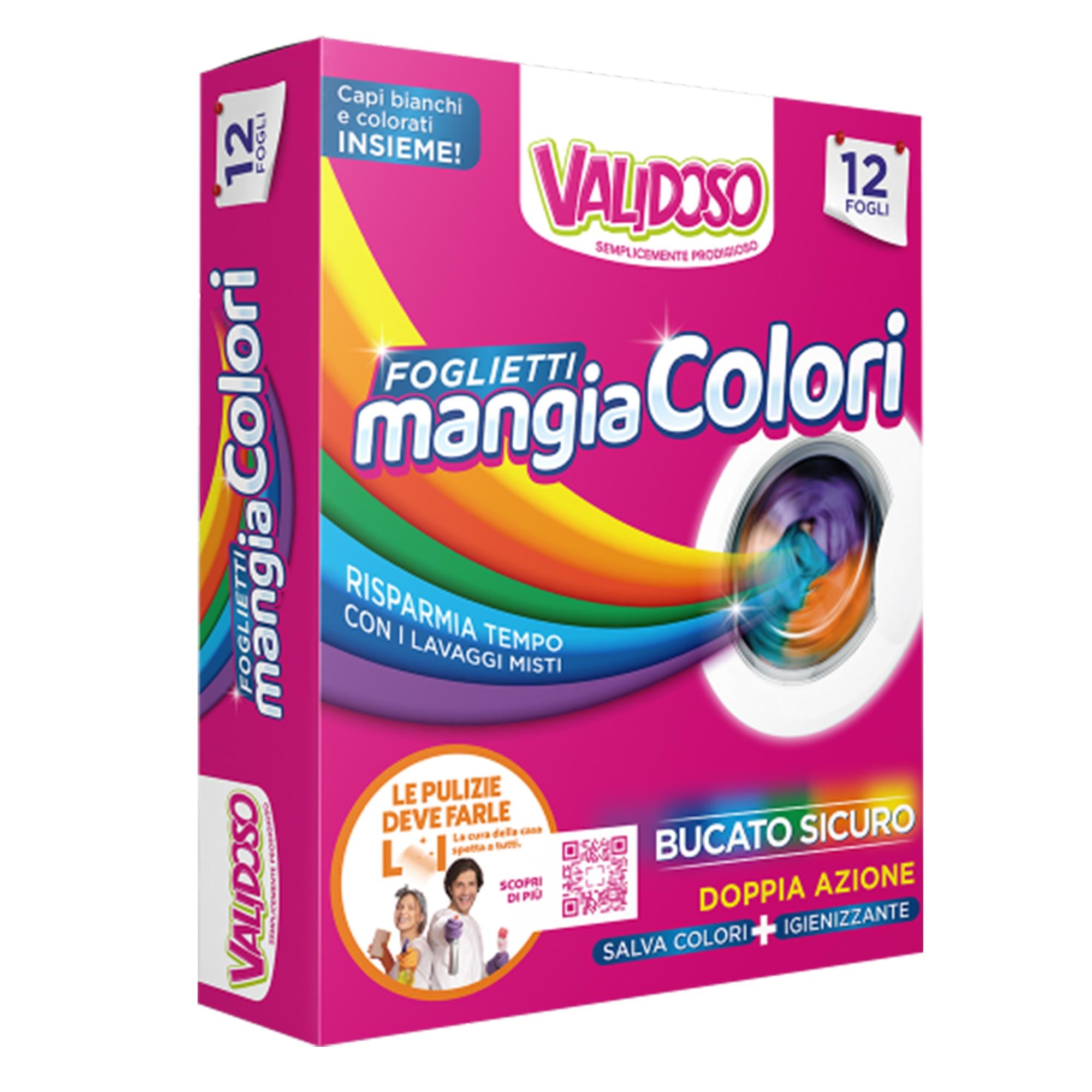 Validoso Foglietti Mangia Colori - 12pz