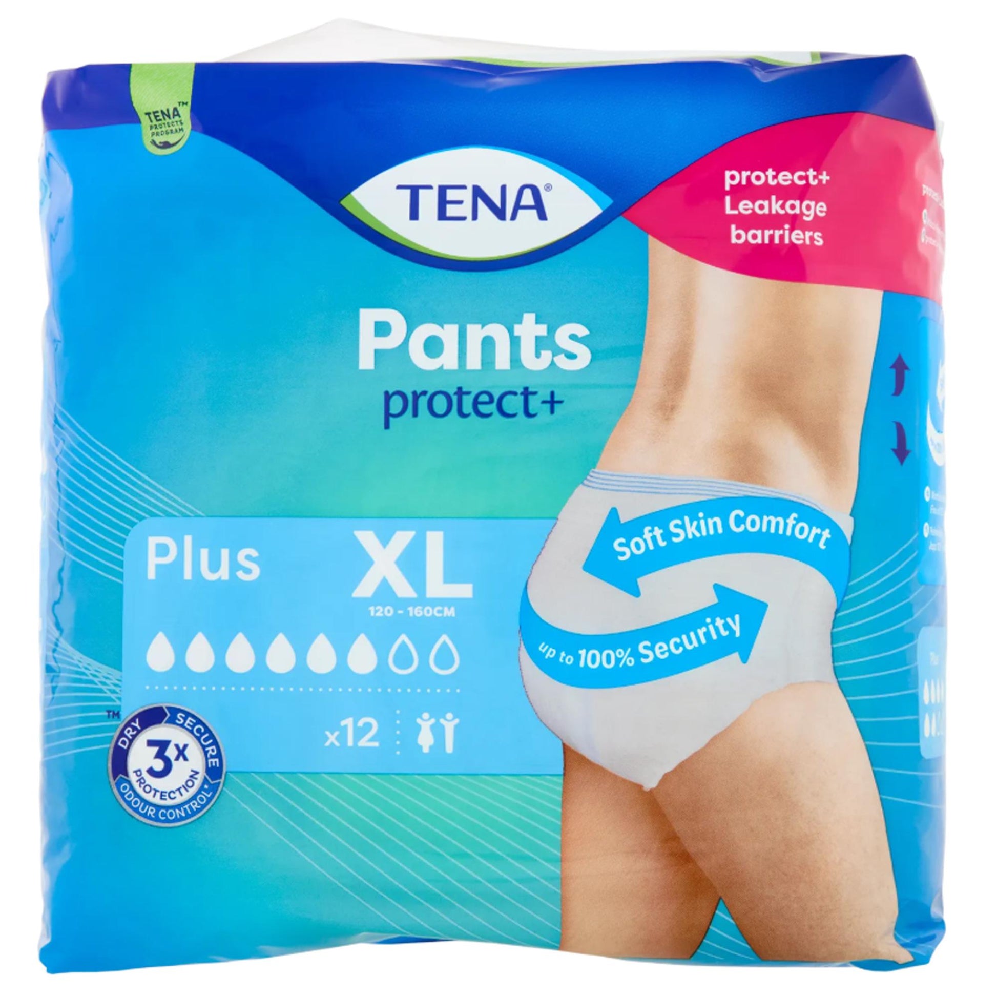 Tena Pants Protect+ Plus Misura XL - 12pz