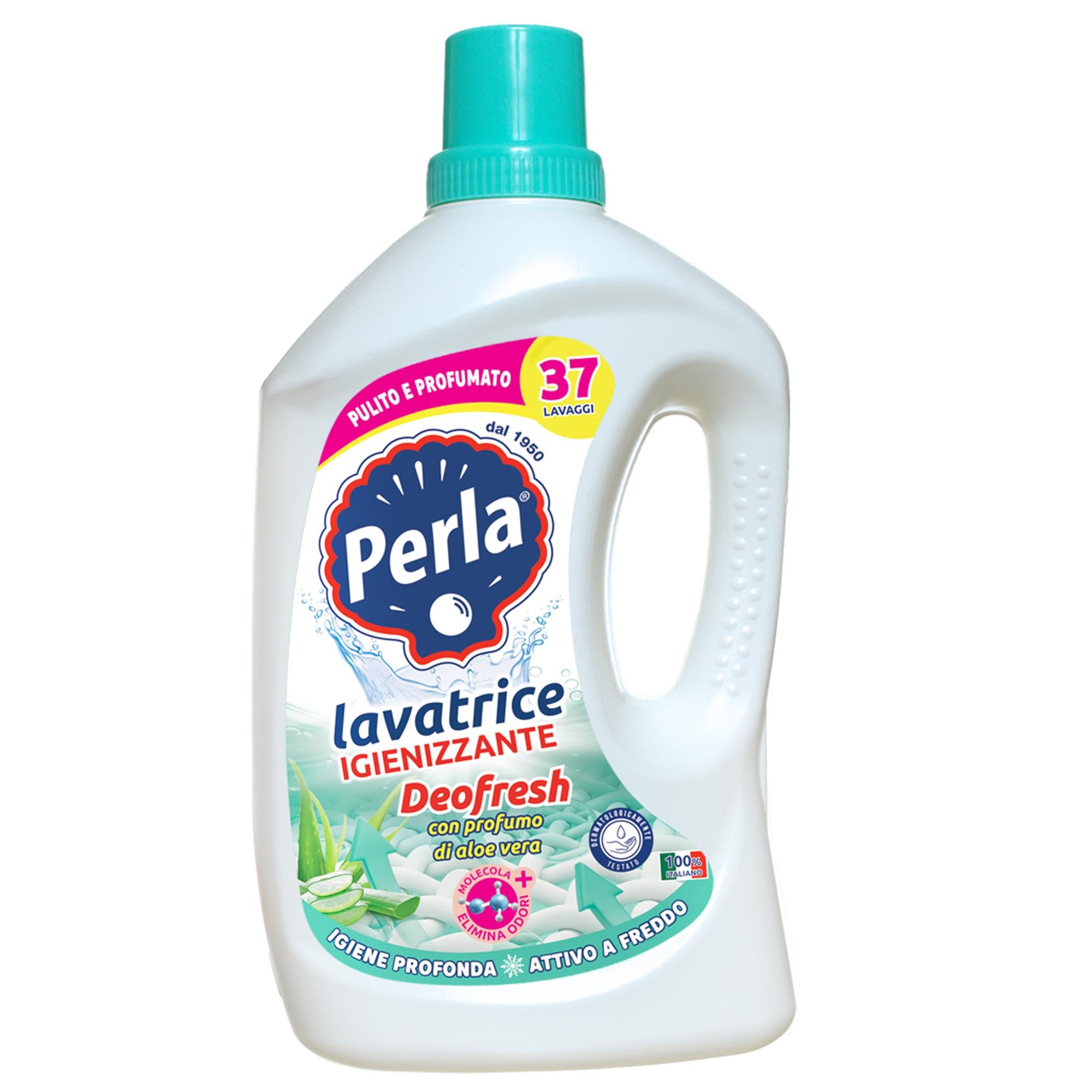 Perla Detersivo Liquido Lavatrice 1850ml - Deofresh