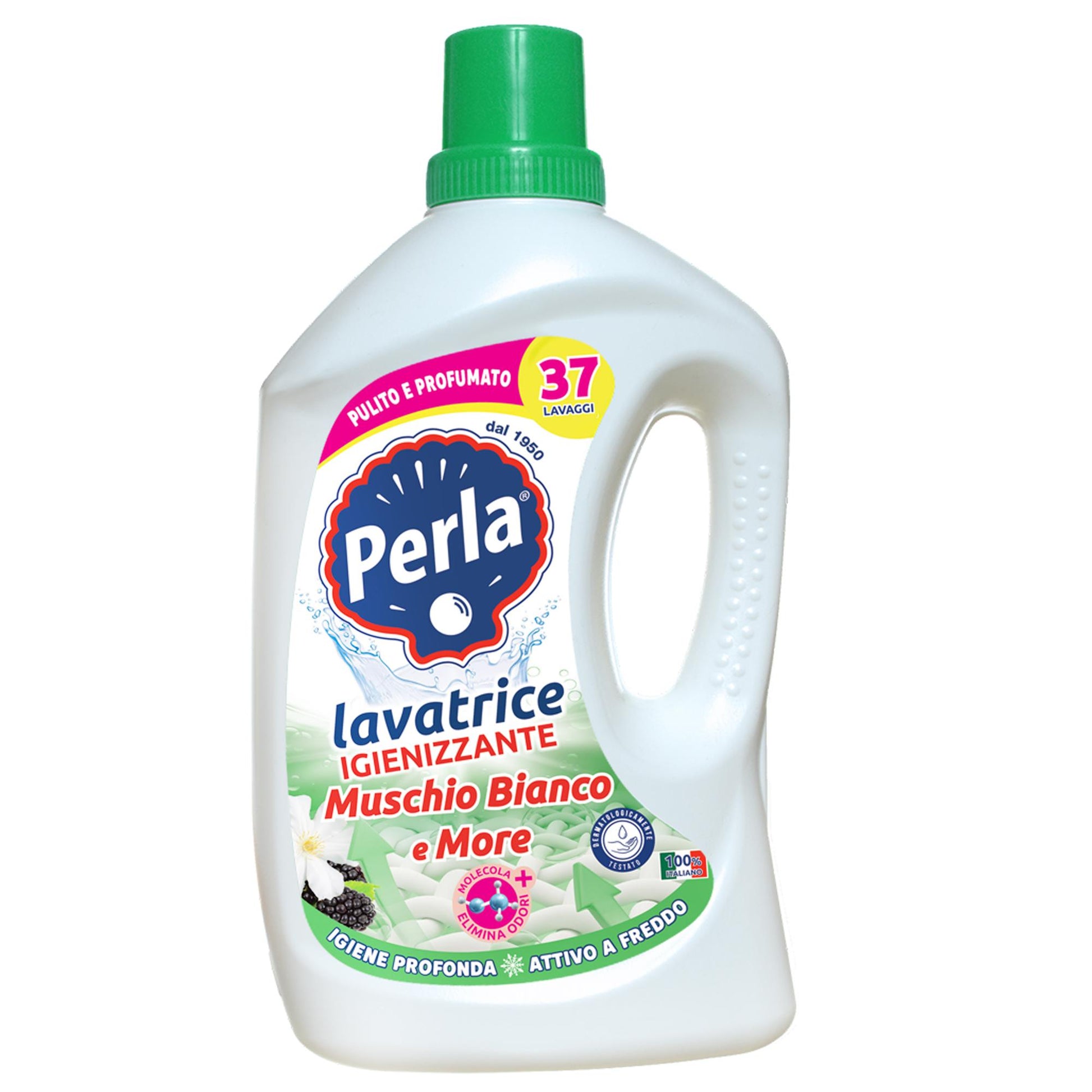 Perla Detersivo Liquido Lavatrice 1850ml - Muschio e More