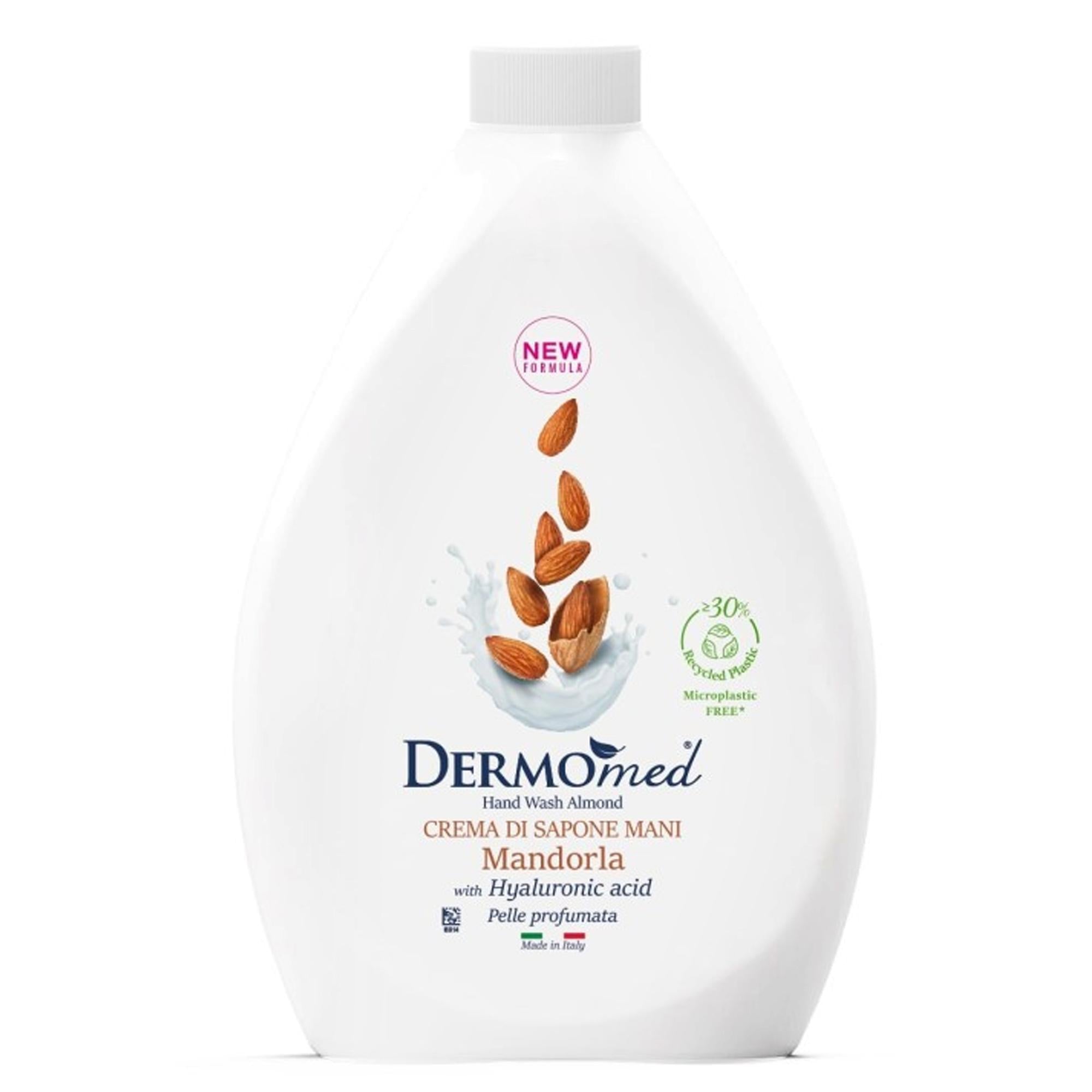 Dermomed Crema di Sapone Mandorla - Ricarica 1000ml
