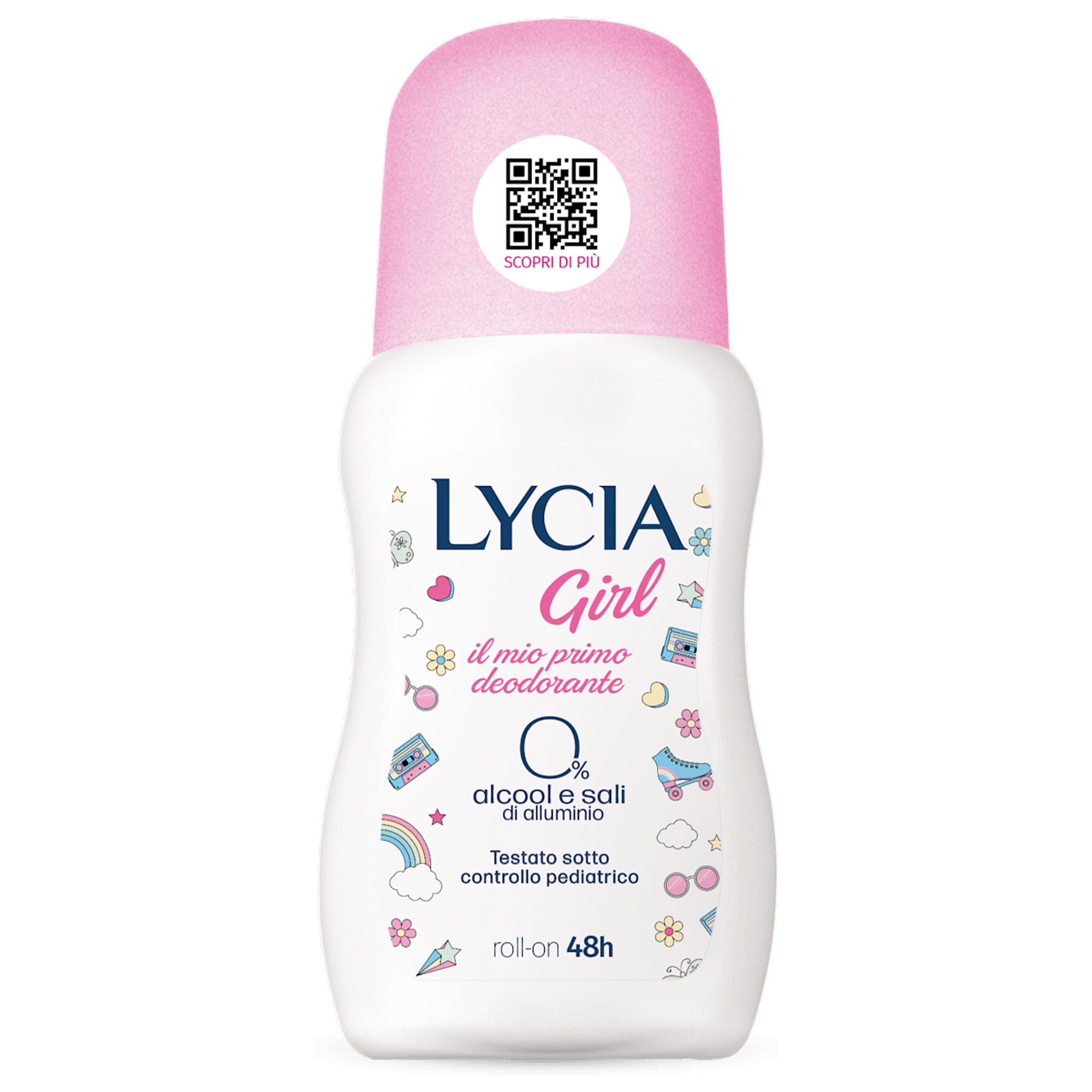 Lycia Deodorante Roll-On Girl - 50ml