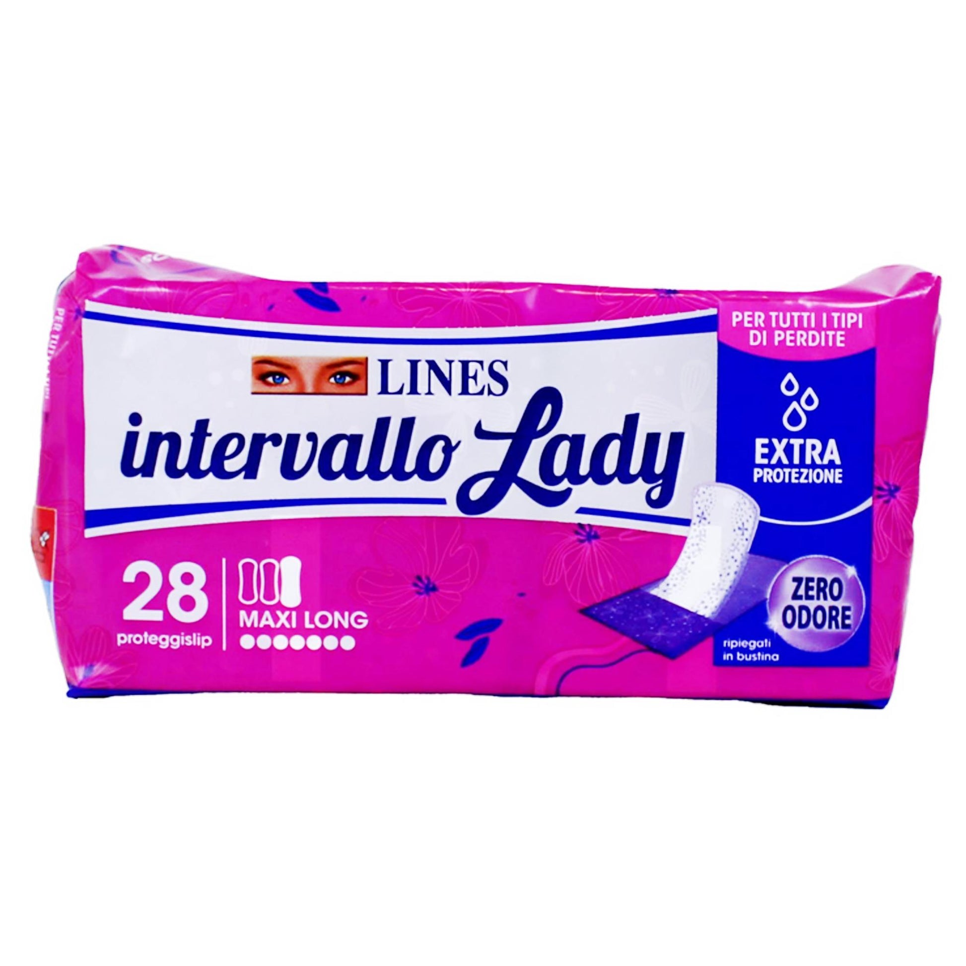 Lines Intervallo Lady Proteggislip Maxi Long - 28pz