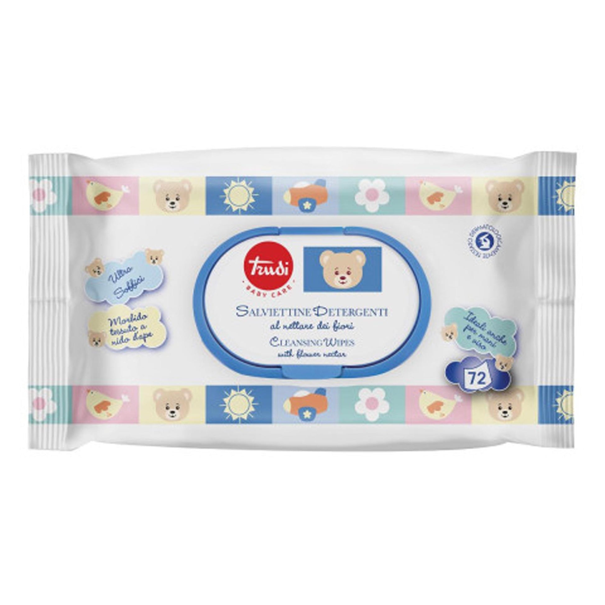 Trudi Baby Care Salviettine Detergenti Nettare dei Fiori - 72pz