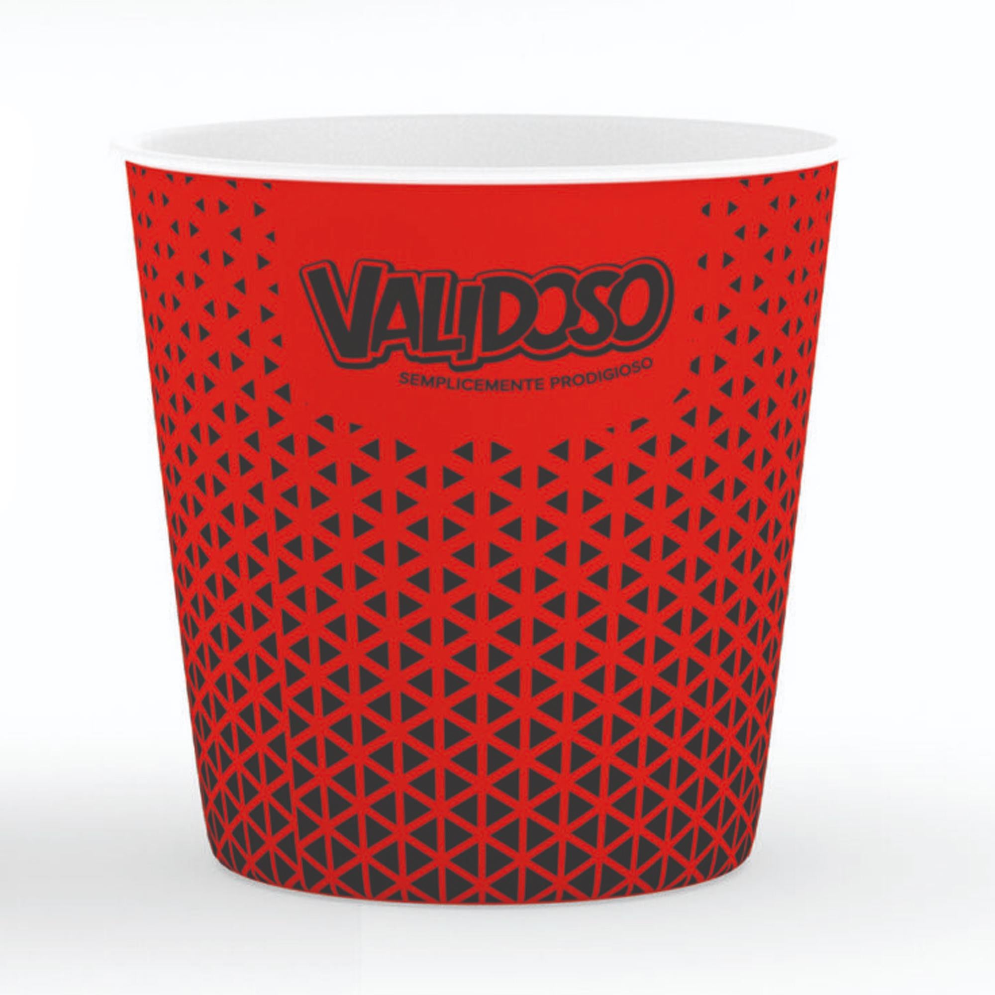 Validoso Bicchierini per Caffè 75ml 50pz - Rosso