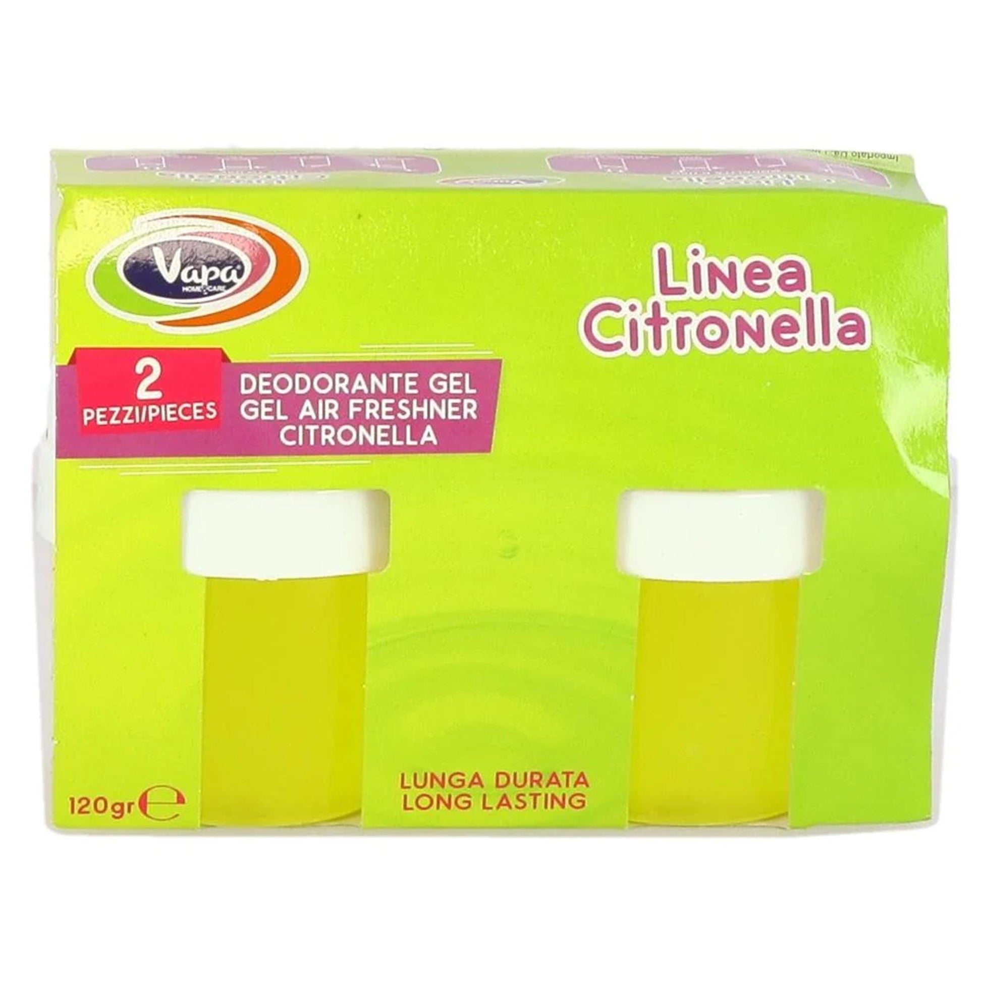 Vapa Deodorante Gel Ovetto alla Citronella 120gr - 2pz