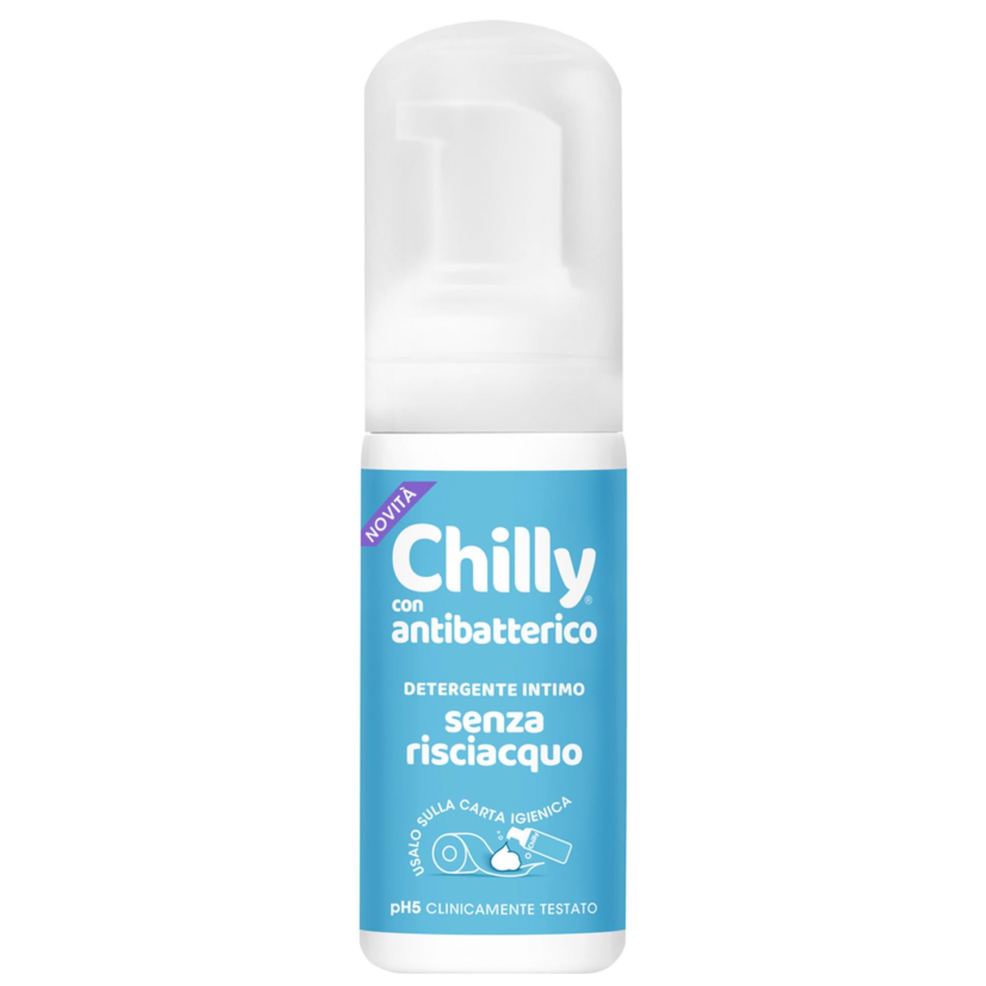 Chilly Detergente Intimo Antibatterico Senza Risciacquao - 100ml