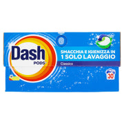 Dash Pods Detersivo Lavatrice 30pz - Classico