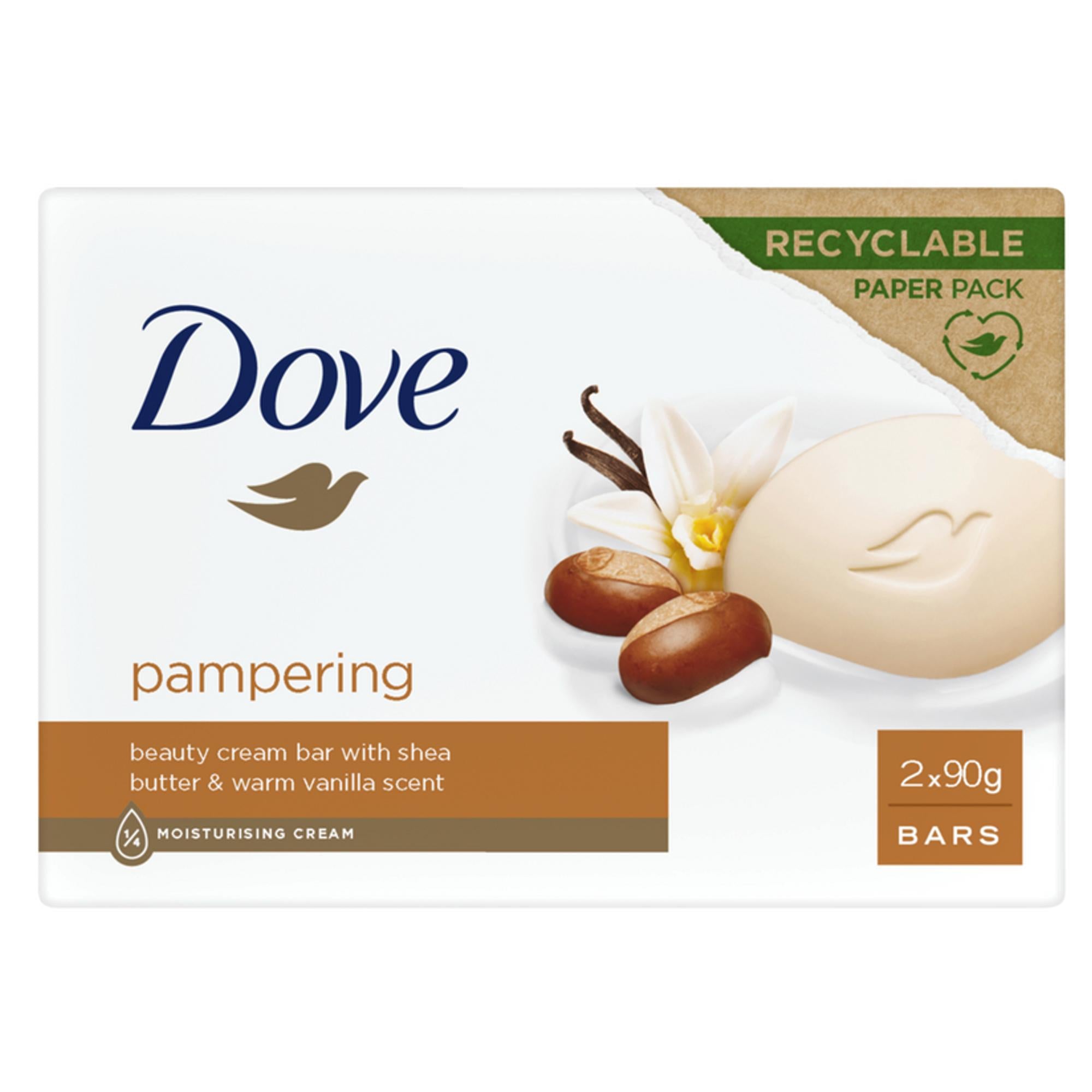 Dove Sapone Duro Karite e Vaniglia - 2x90gr