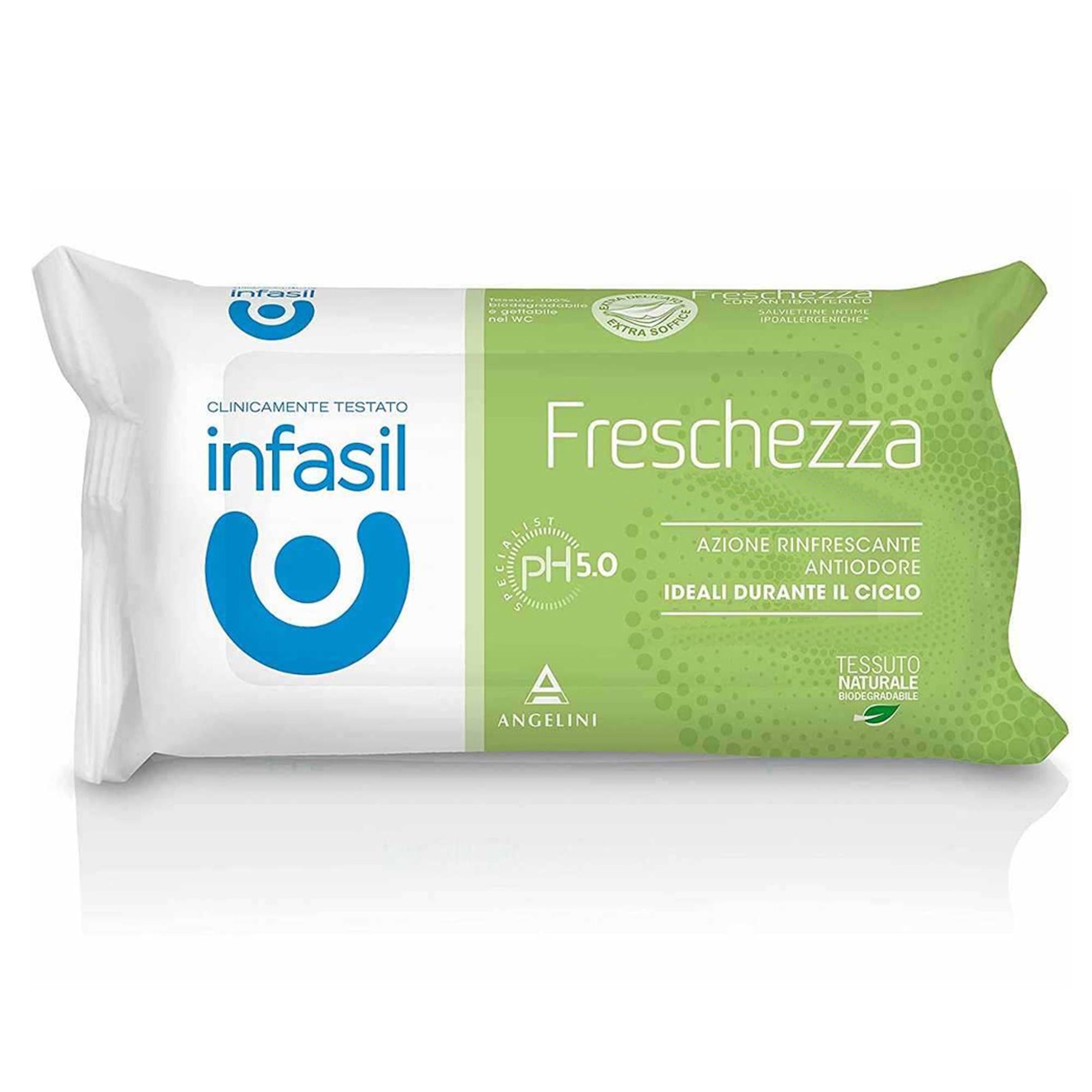 Infasil Salviette Intime Biodegradabili 12pz - Freschezza