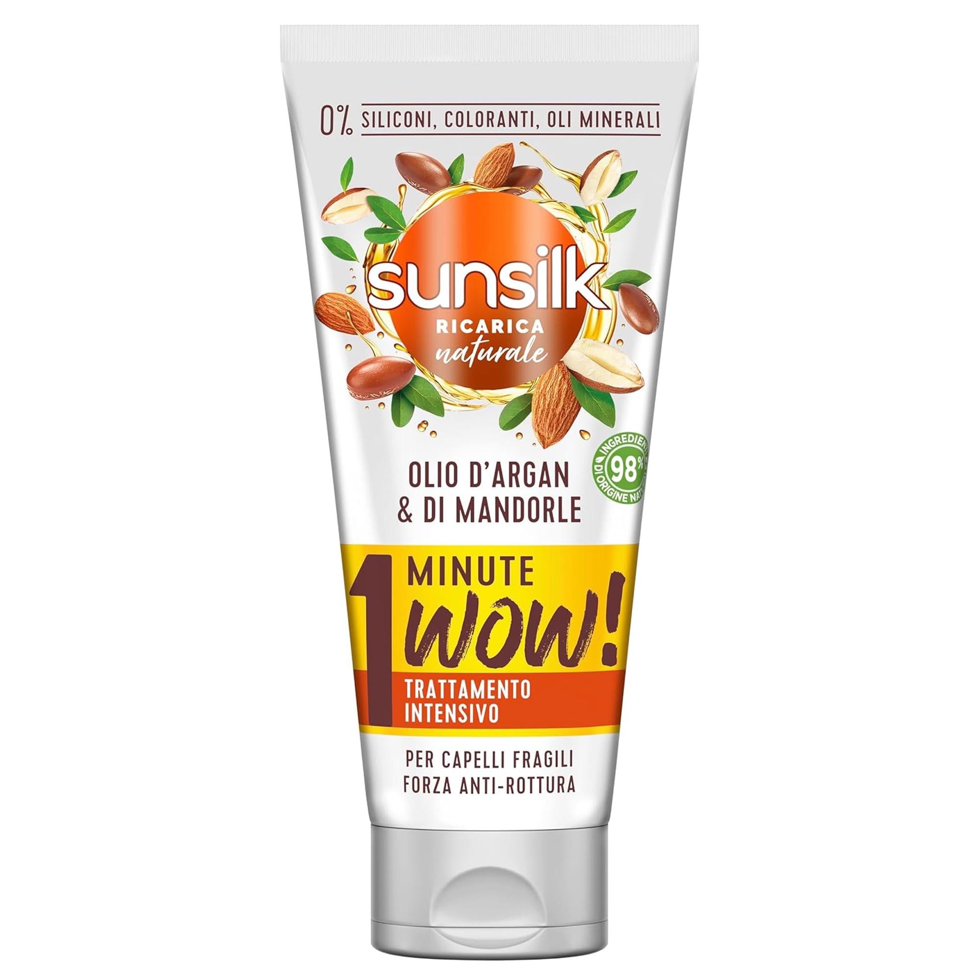 Sunsilk Maschera 1 Minuto Wow 180ml - Argan e Mandorla