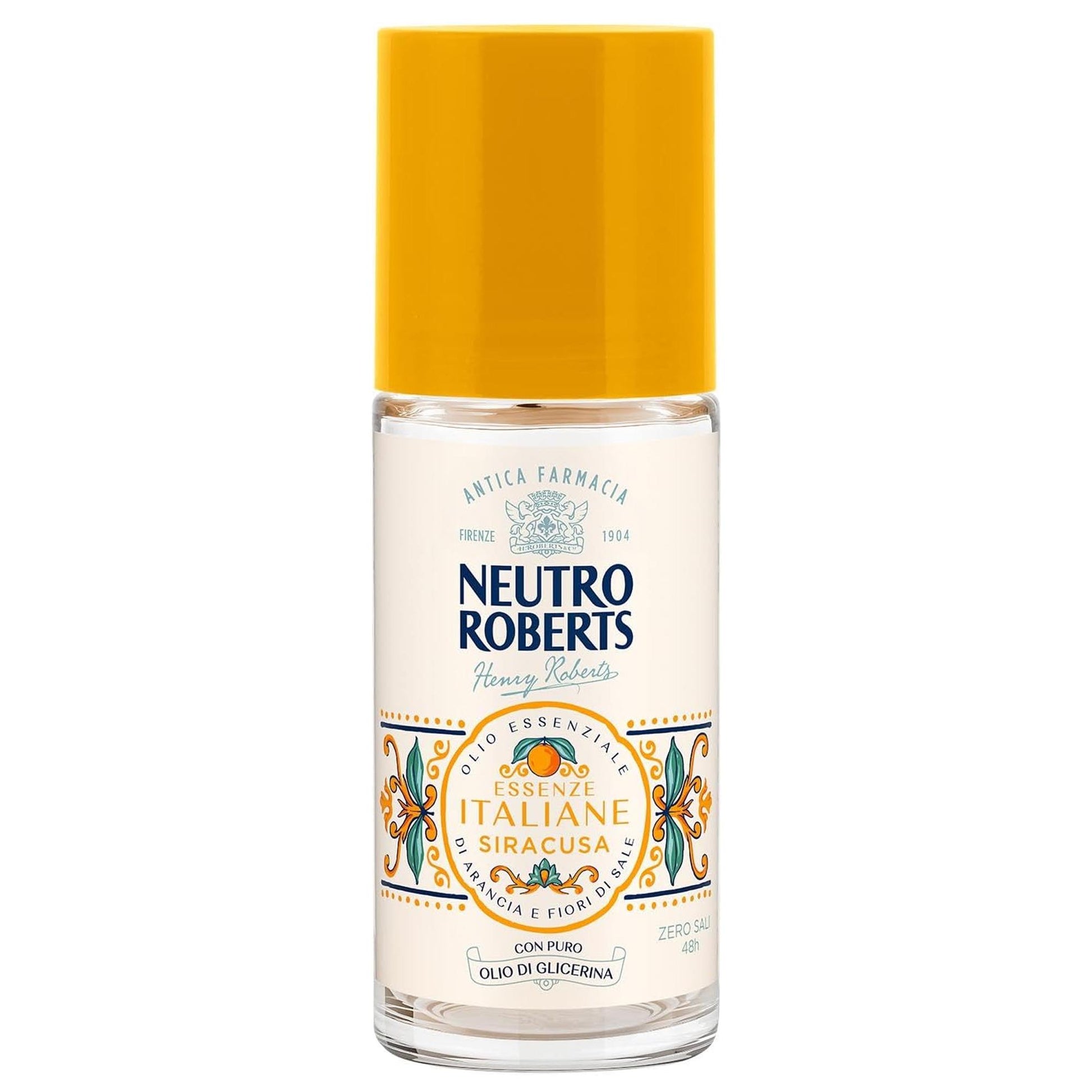 Neutro Roberts Dodorante Roll-On 50ml - Essenze Italiane Siracusa