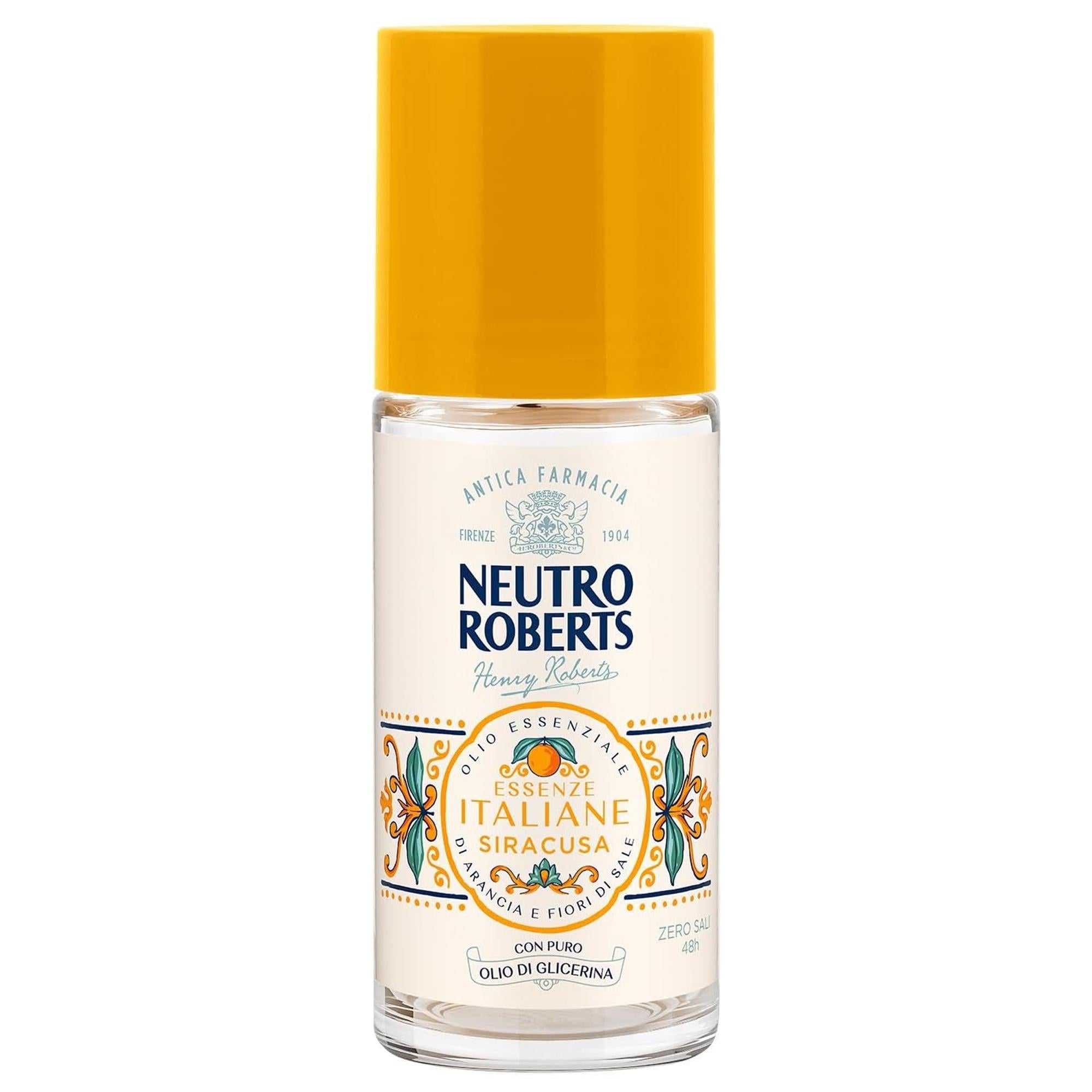 Neutro Roberts Dodorante Roll-On 50ml - Essenze Italiane Siracusa