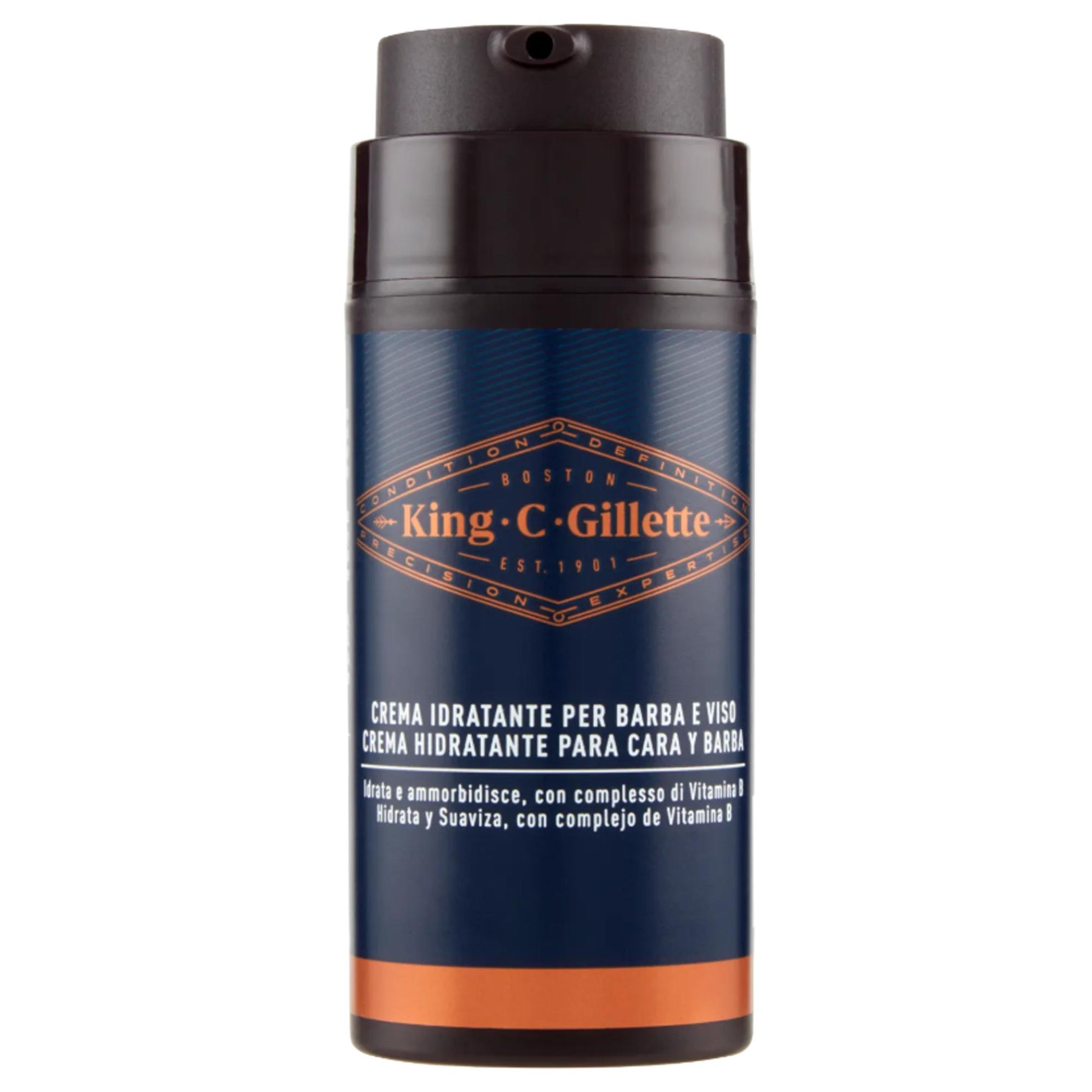 Gillette King Crema da Barba 100ml - Idratante
