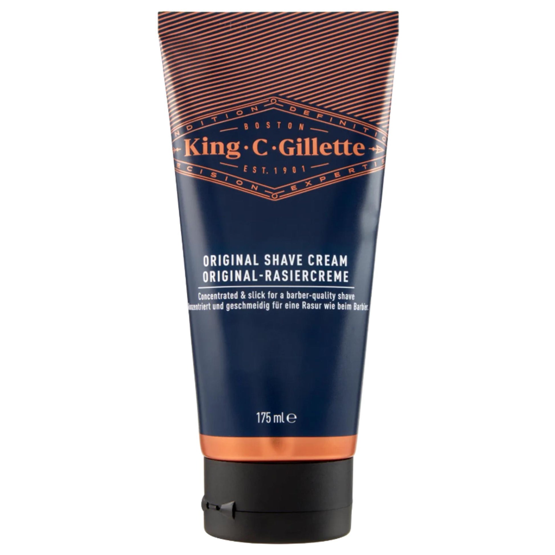 Gillette King Crema da Barba 175ml - Original