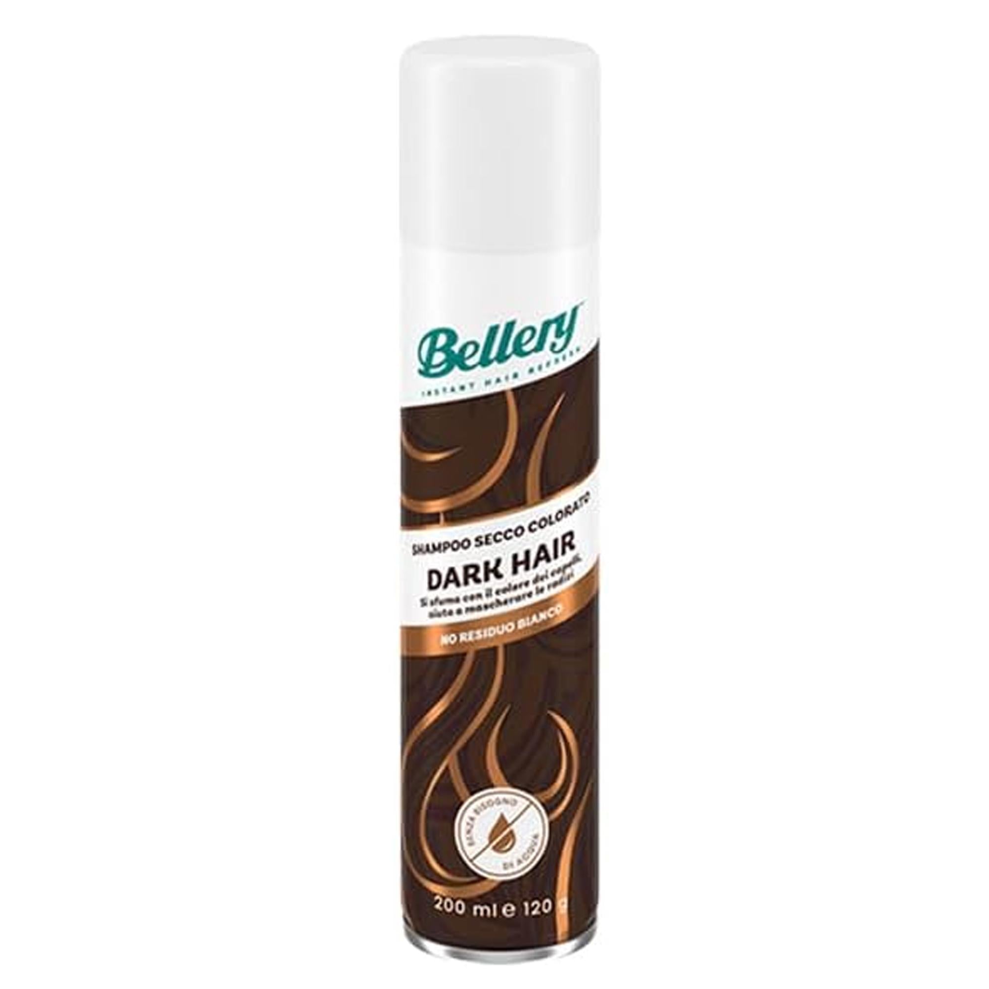 Bellery Shampoo a Secco 200ml - Capelli Scuri