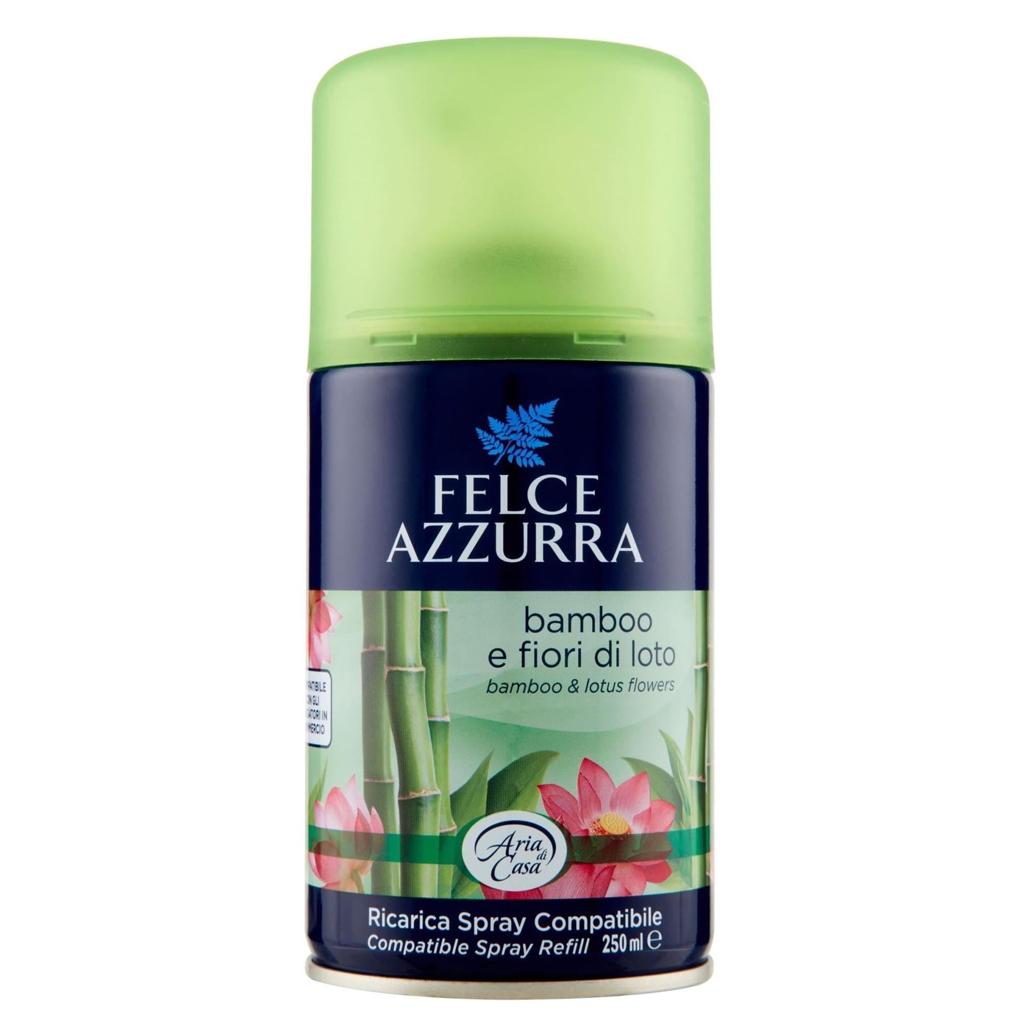 Felce Azzurra Deodorante Ricarica Spray 250ml - Bamboo e Fiori Loto