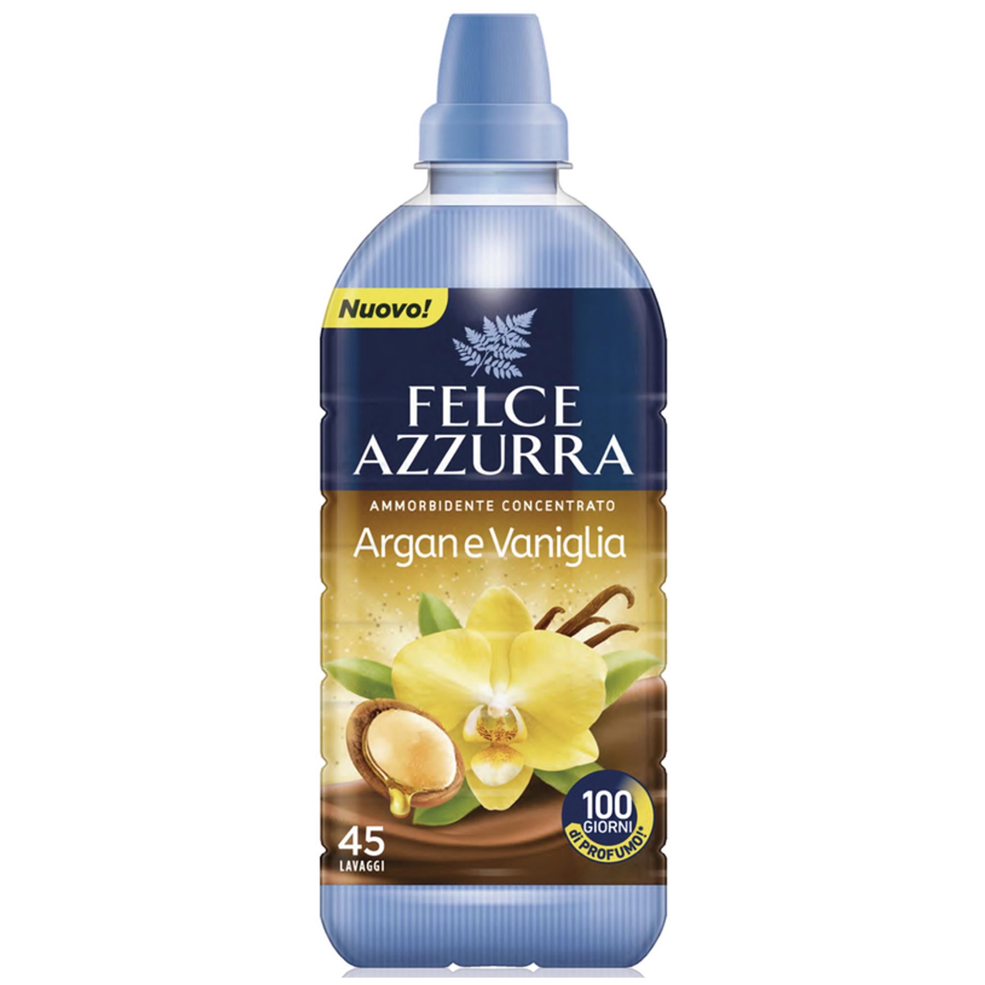 Felce Azzurra Ammorbidente Concentrato 900ml - Argan e Vaniglia