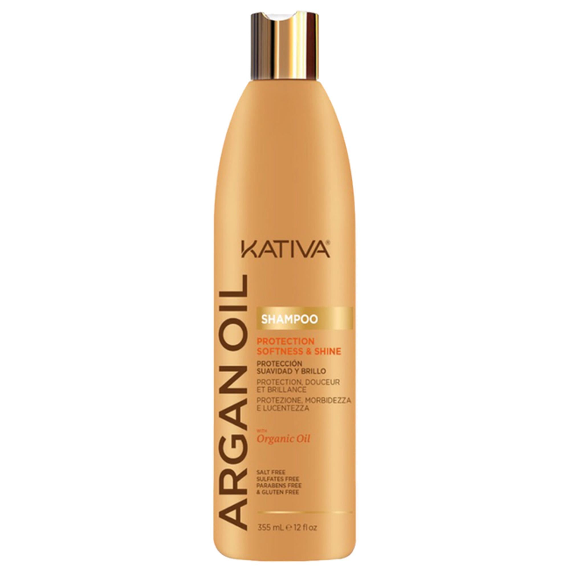 Kativa Argan Oil Shampoo Protection Shine - 355ml