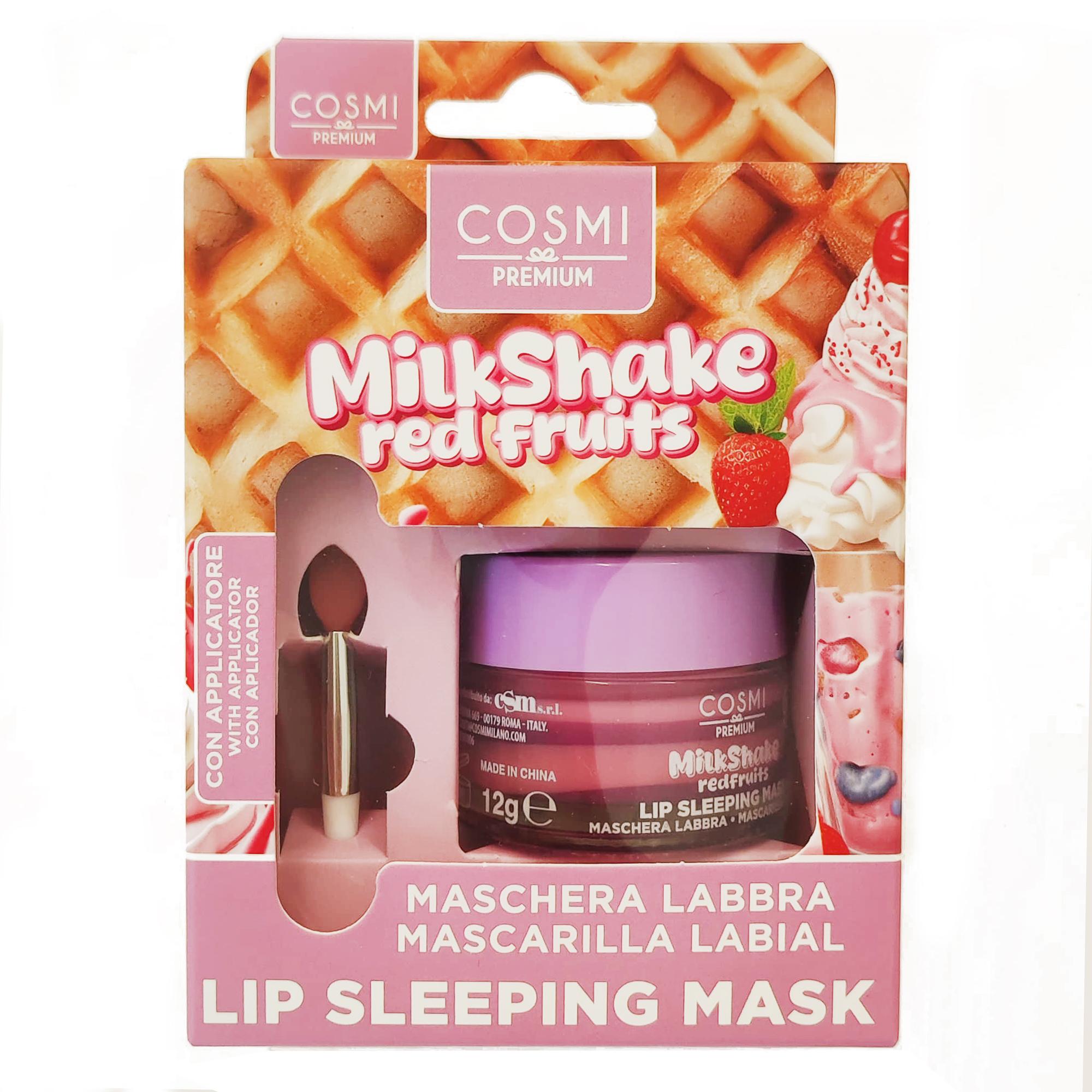Cosmi Maschera Labbra con Applicatore 12gr - MilkShake Red Fruits