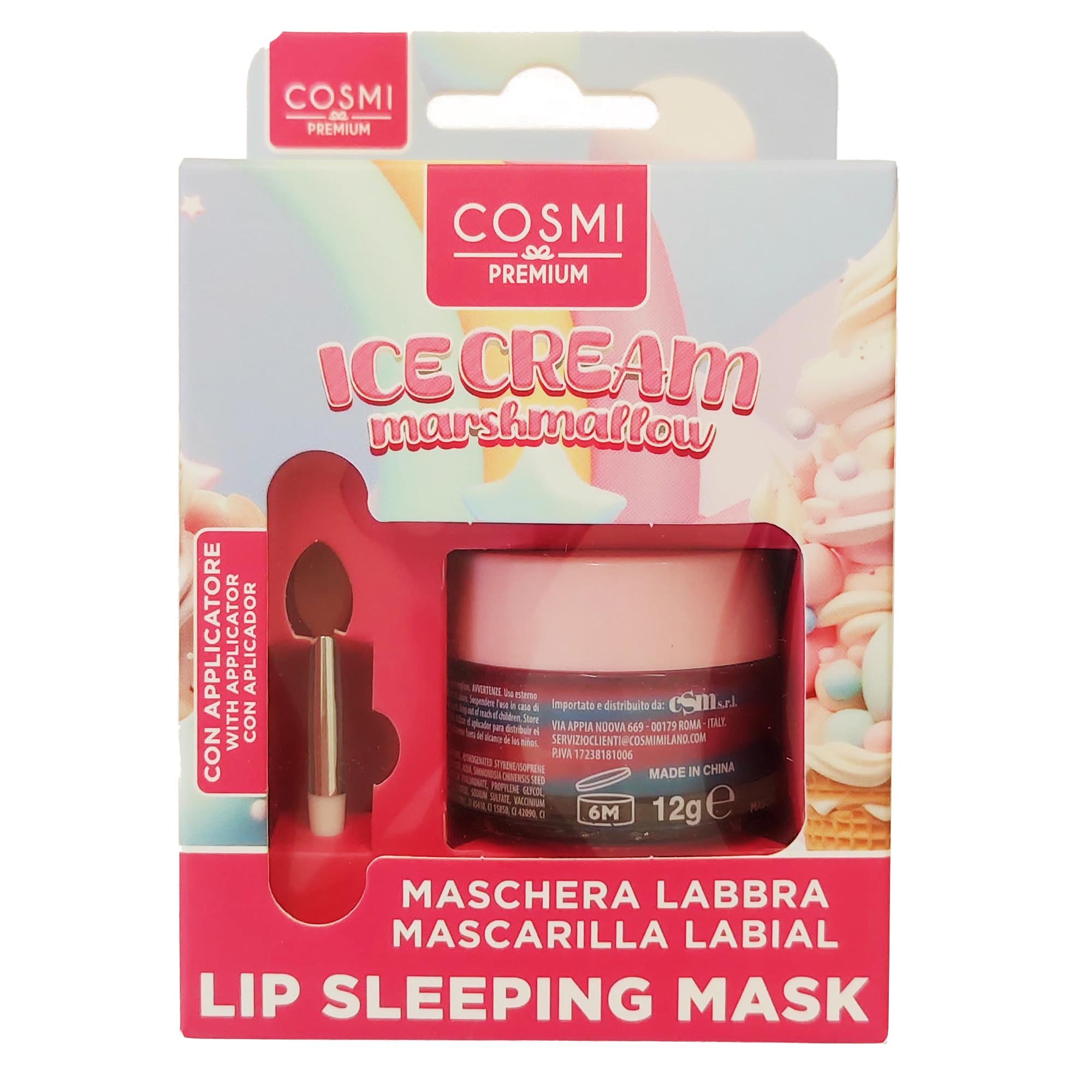 Cosmi Maschera Labbra con Applicatore 12gr - IceCream Marshmallow