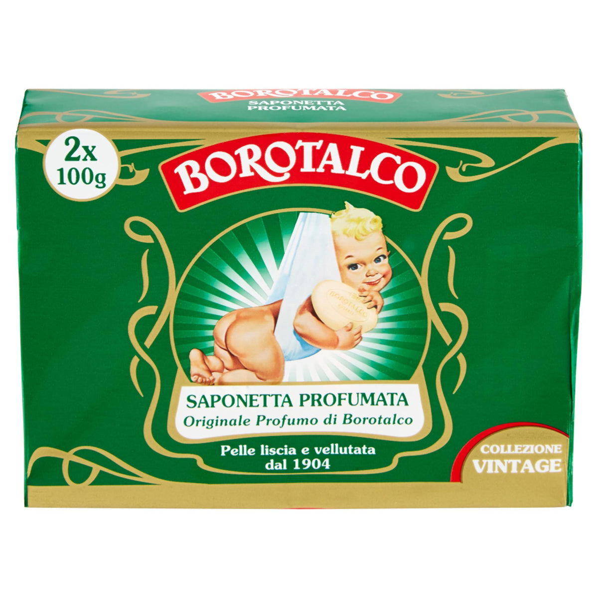 Borotalco Sapone Solido Profumato - 2x100gr