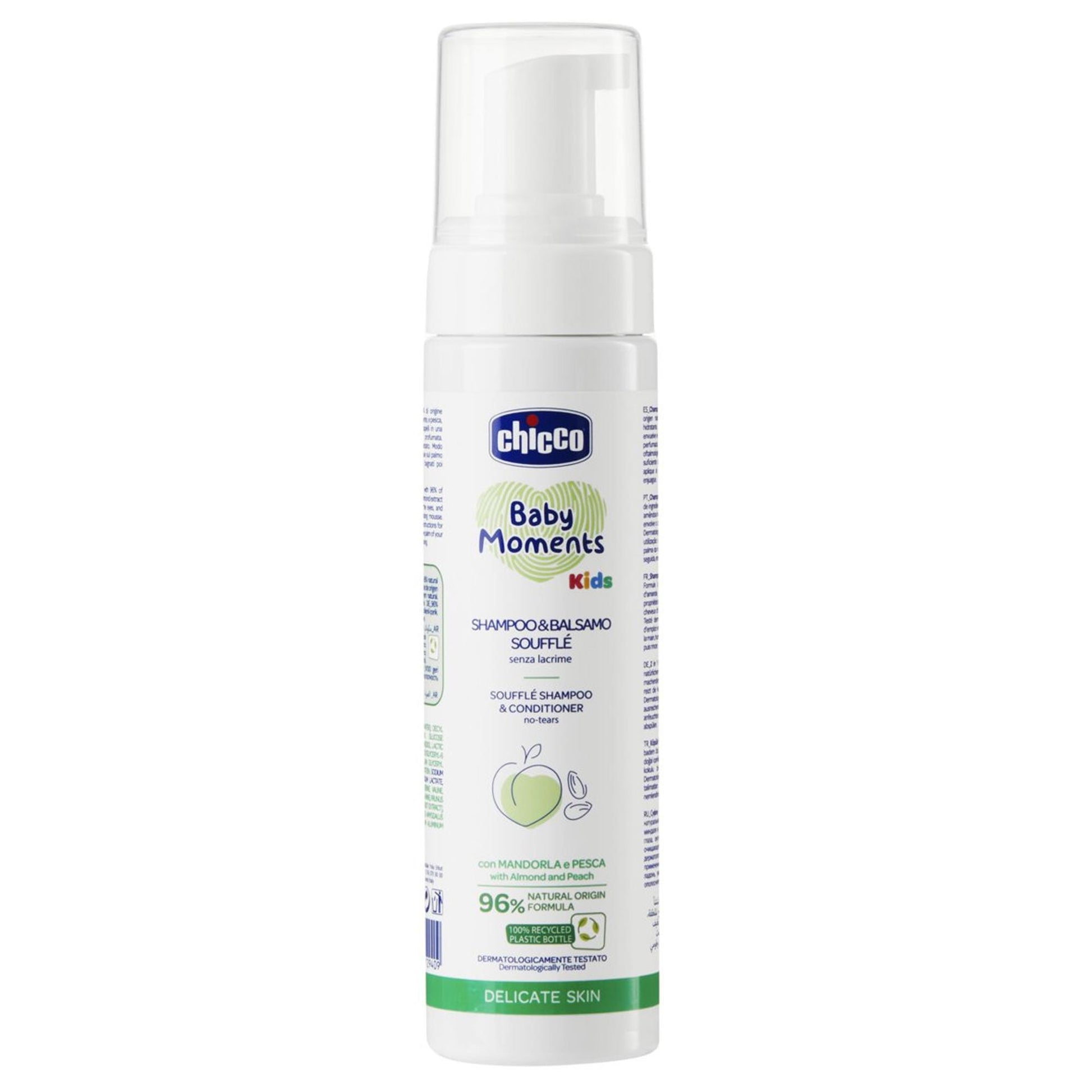 Chicco Baby Moments Shampoo e Balsamo Soufflè - 150ml