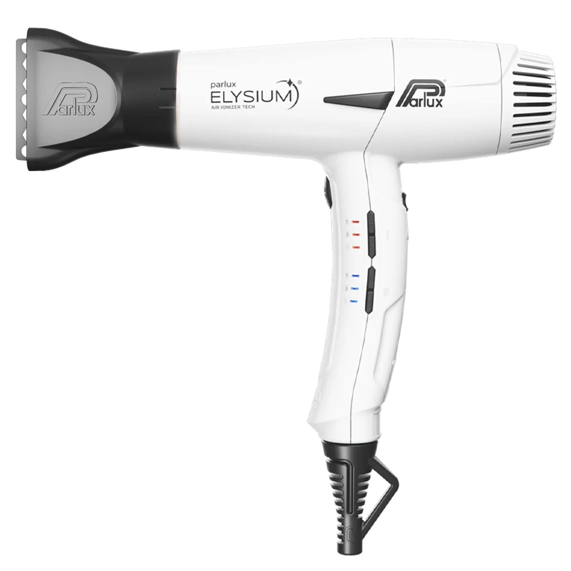 Parlux Elysium Air Ionizer Tech Phon Asciugacapelli - Bianco