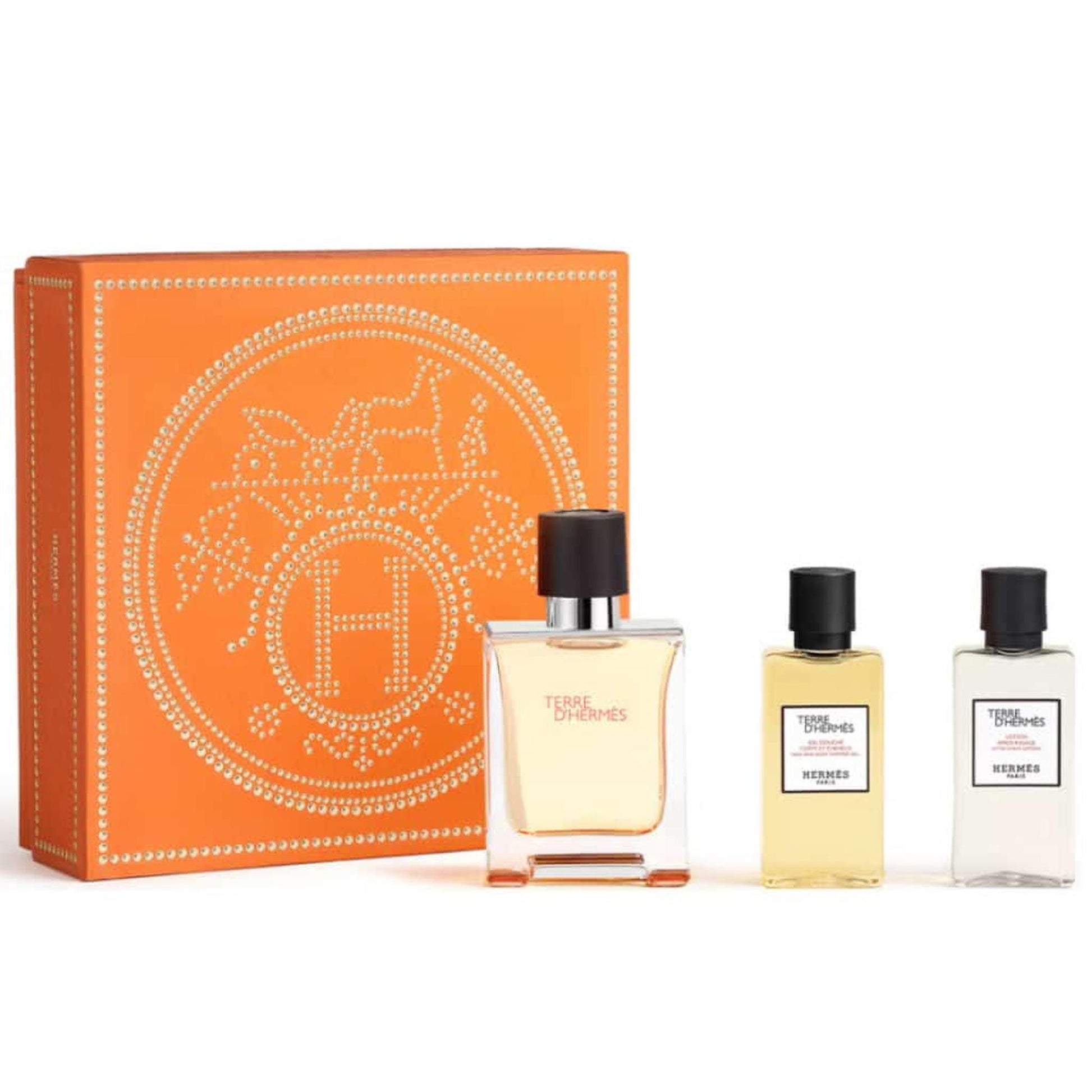 Hermes Cofanetto Terre d'Hermès Profumo EDT Shower Gel e After Shave
