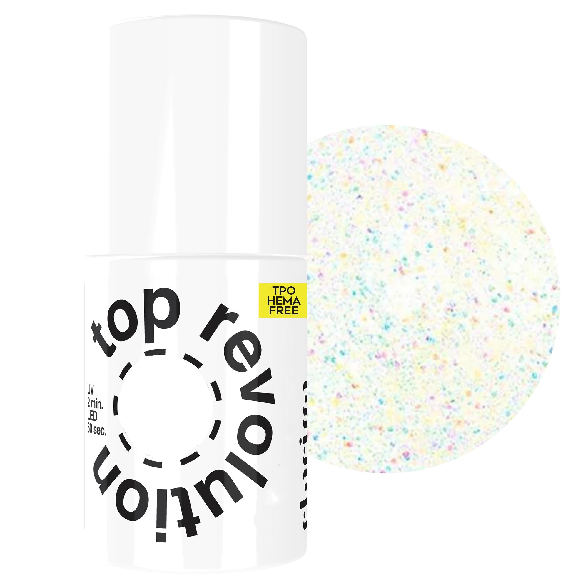 Clarissa Top Revolution TPO HEMA FREE UV/LED 7ml - Multicolor