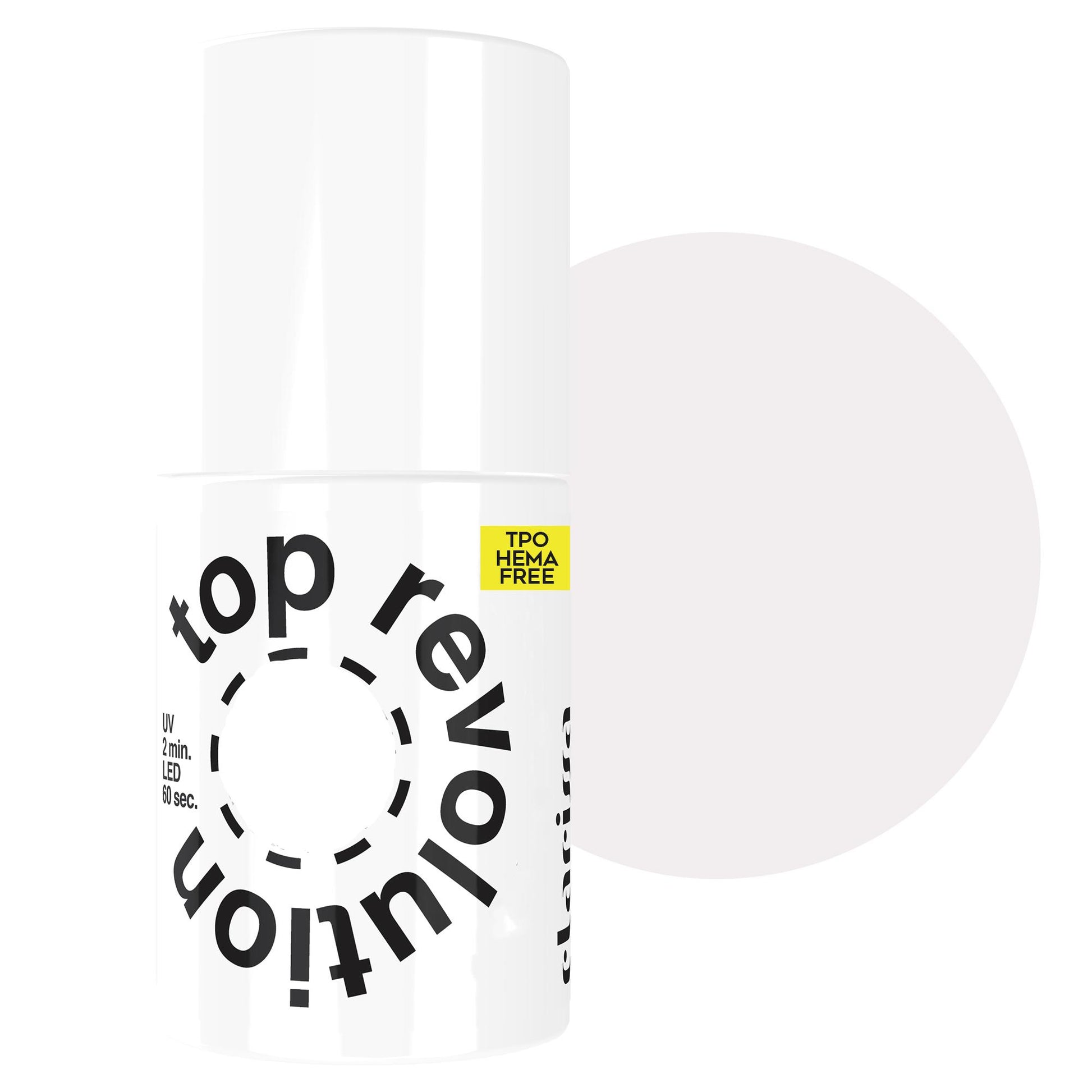 Clarissa Top Revolution TPO HEMA FREE UV/LED 7ml - Milky White