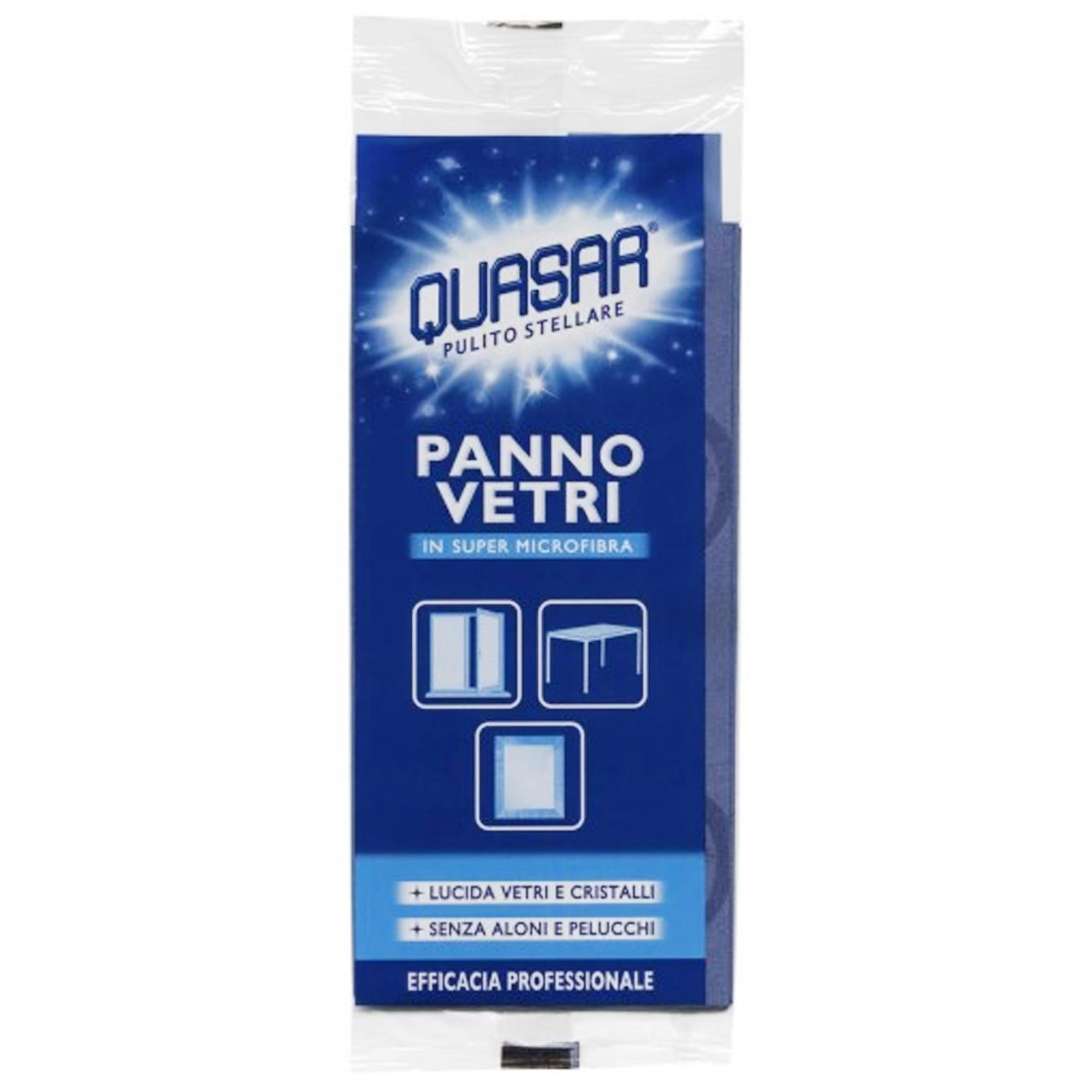 Quasar Panno Vetri in Super Microfibra