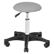 Sgabello AM-312 con Seduta Tonda - Grigio