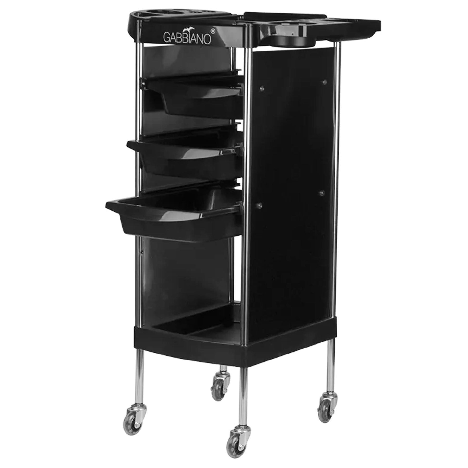 Gabbiano Carrello FX11-A per Parrucchiere - Nero