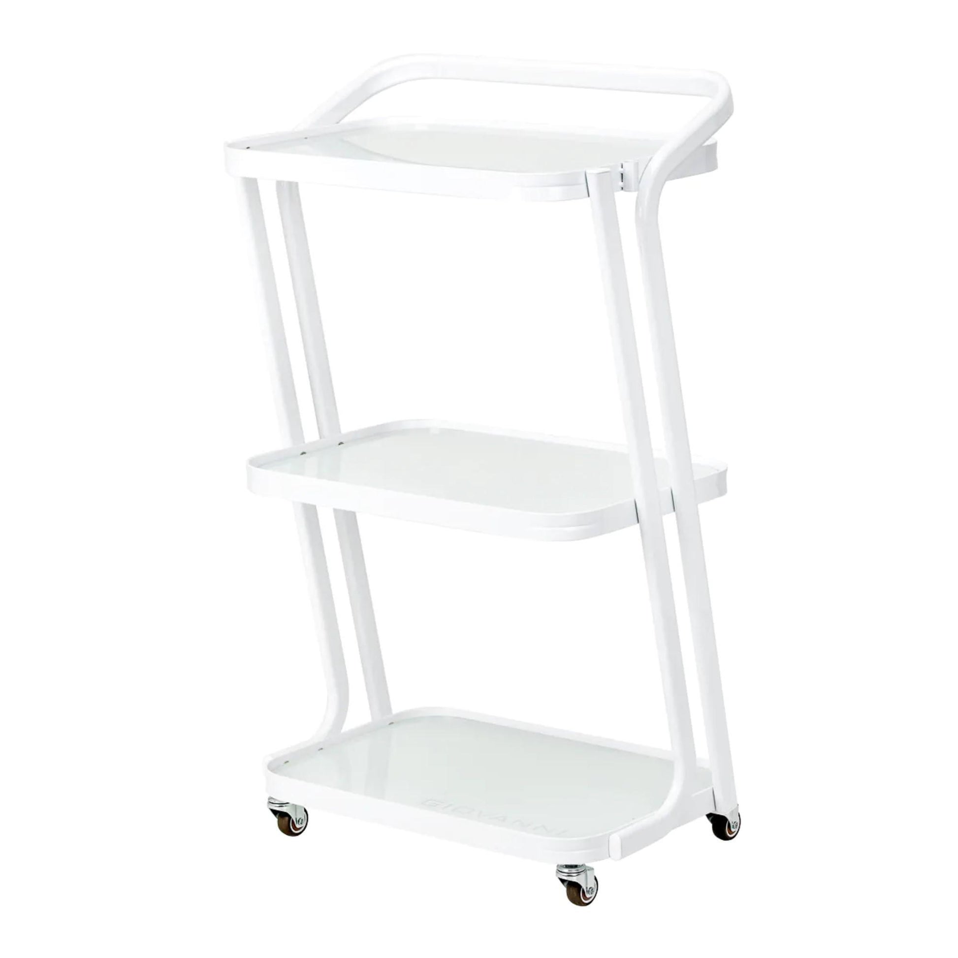 Giovanni Carrello Porta Attrezzi H6701 con Rotelle - Bianco