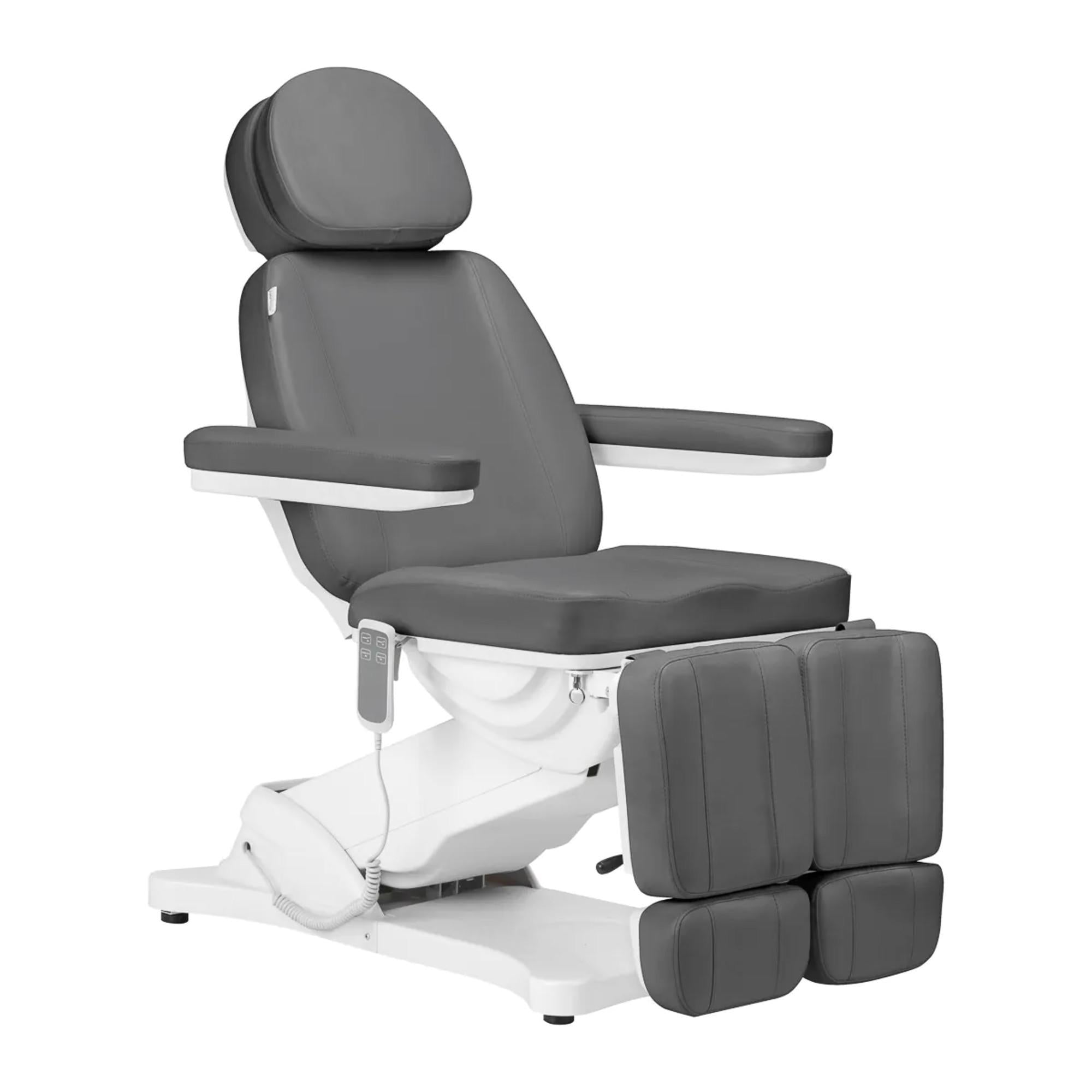 Sillon Poltrona Lettino Elettrica Classic 2 Motori - Grigio