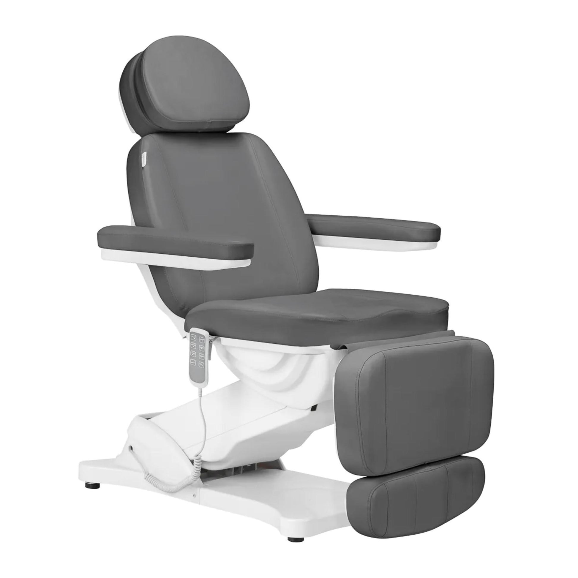 Sillon Poltrona Lettino Elettrica Classic 4 Motori - Grigio