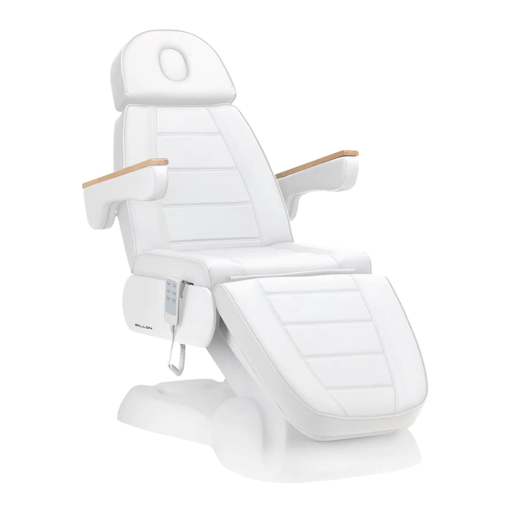 Sillon Poltrona Lettino Elettrica Lux 273B 3 Motori - Bianco