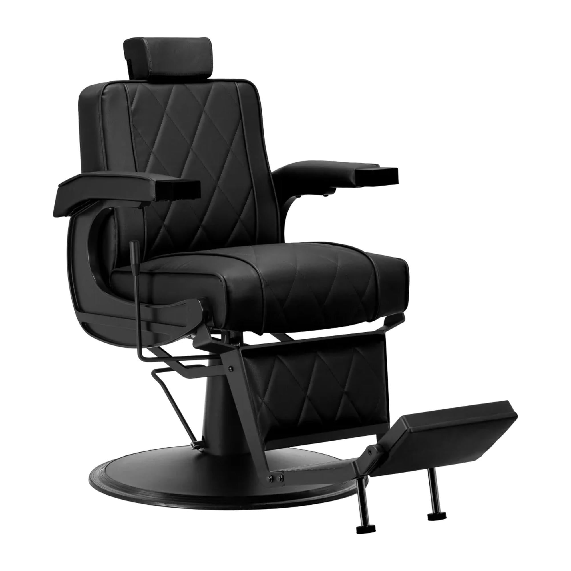 Hair System Poltrona BM88066B per Parrucchiere - Nero