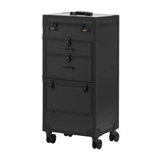 Gabbiano Valigia Trolley V21 per Parrucchiere - Nero