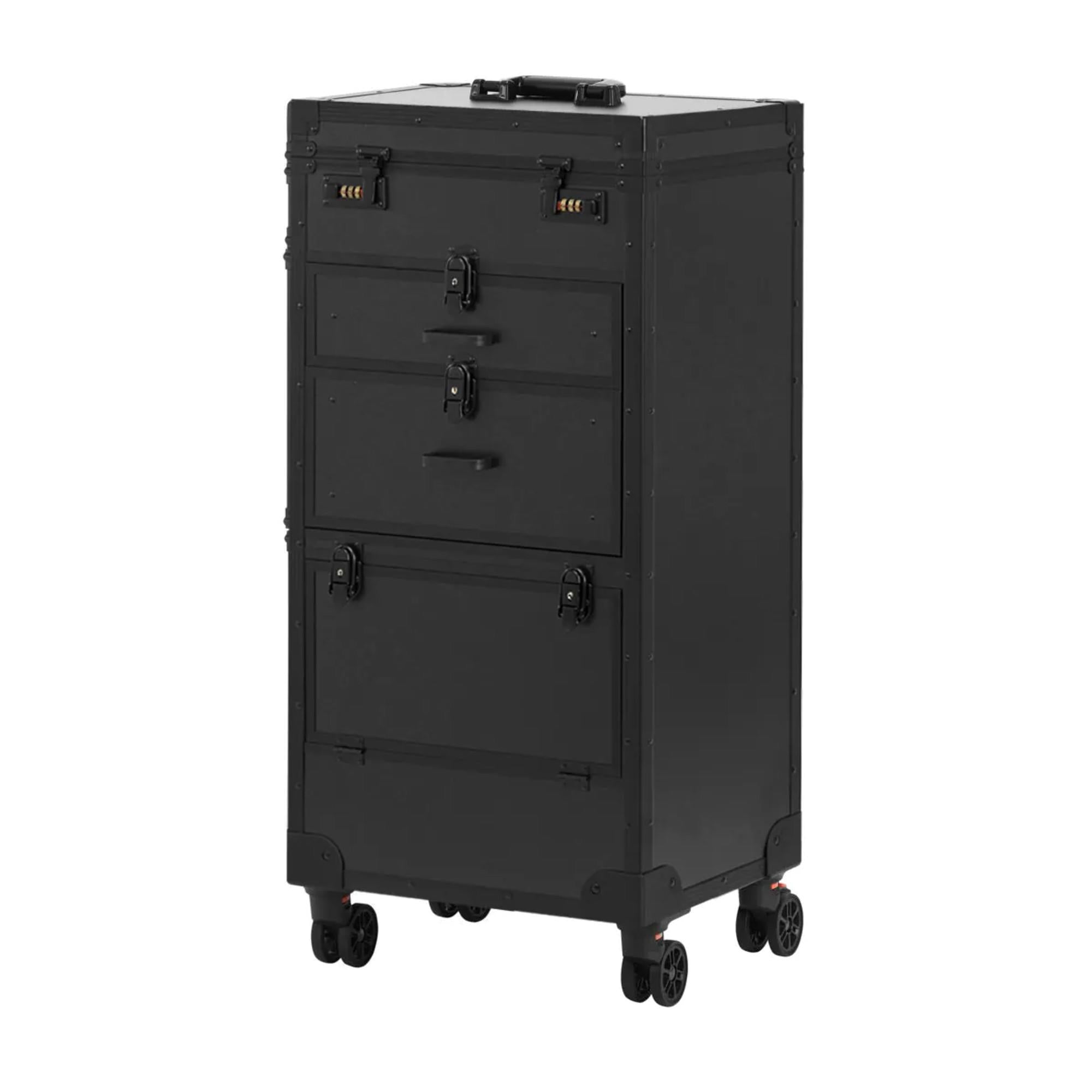 Gabbiano Valigia Trolley V21 per Parrucchiere - Nero