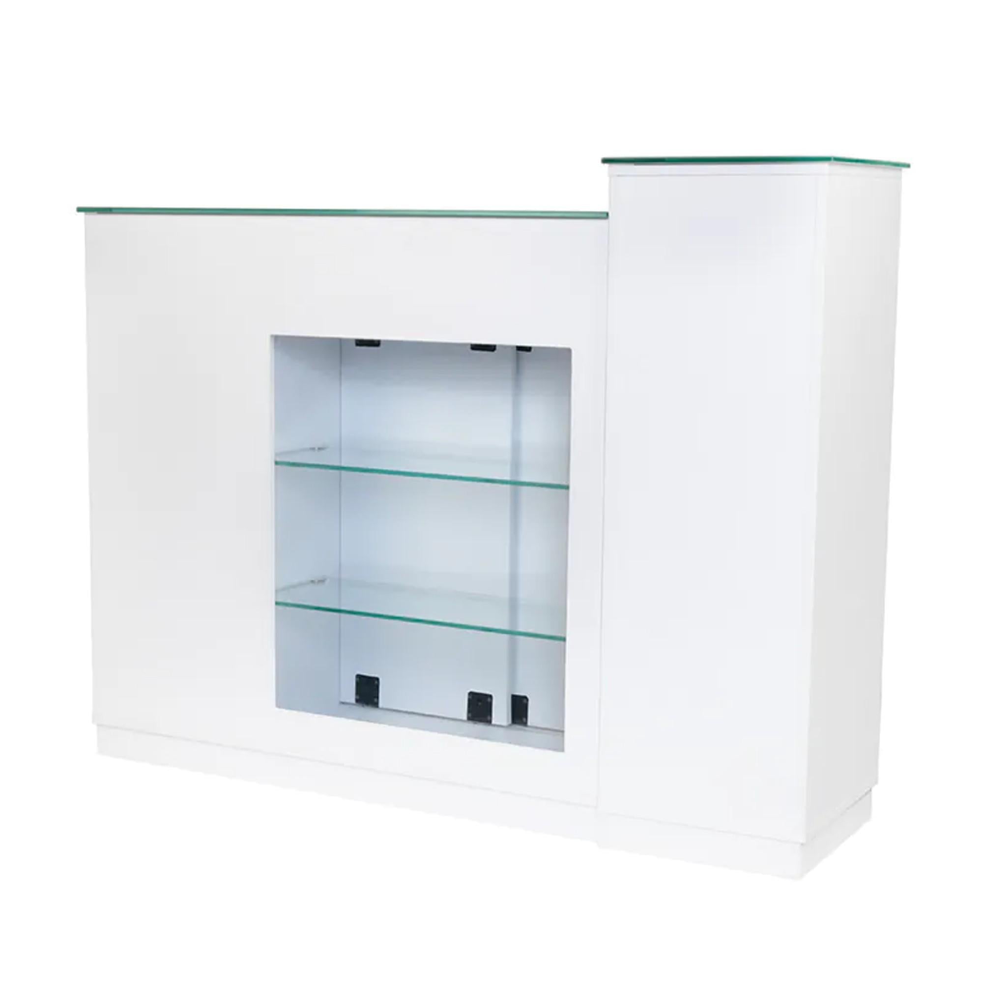 Gabbiano Banco per Reception Q0333 - Bianco